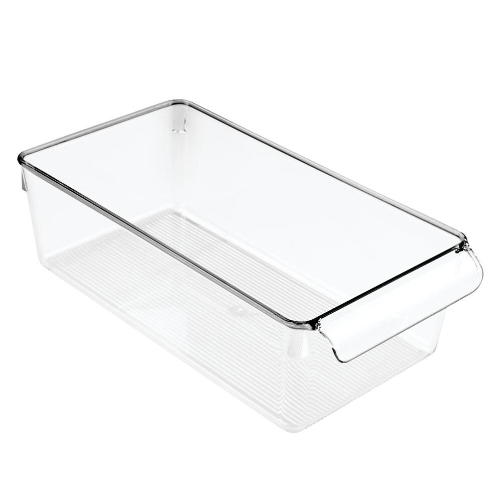 iDesign Linus Clear Storage Bins