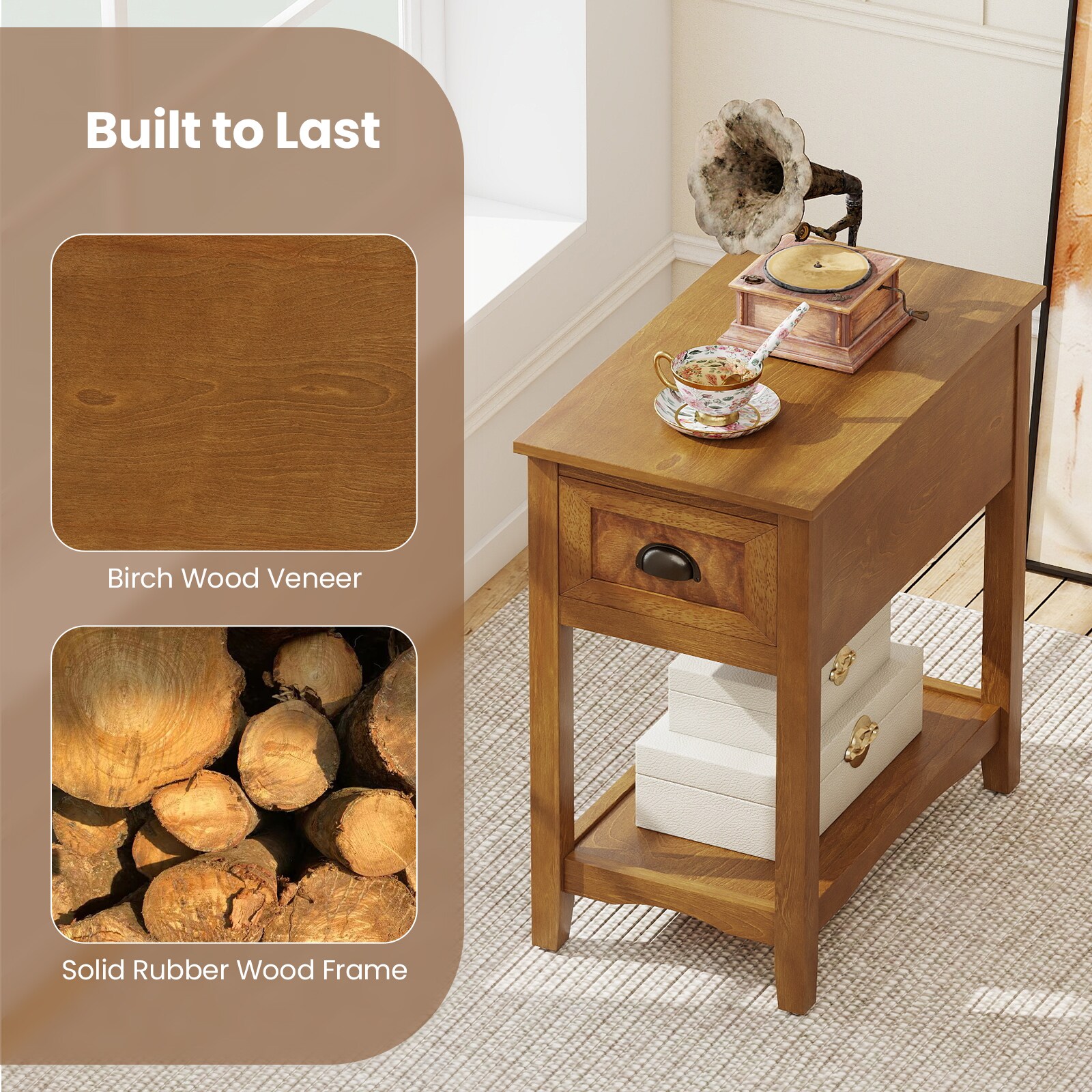 Slickblue D-CO-WY38916WH End-Tables - View #6
