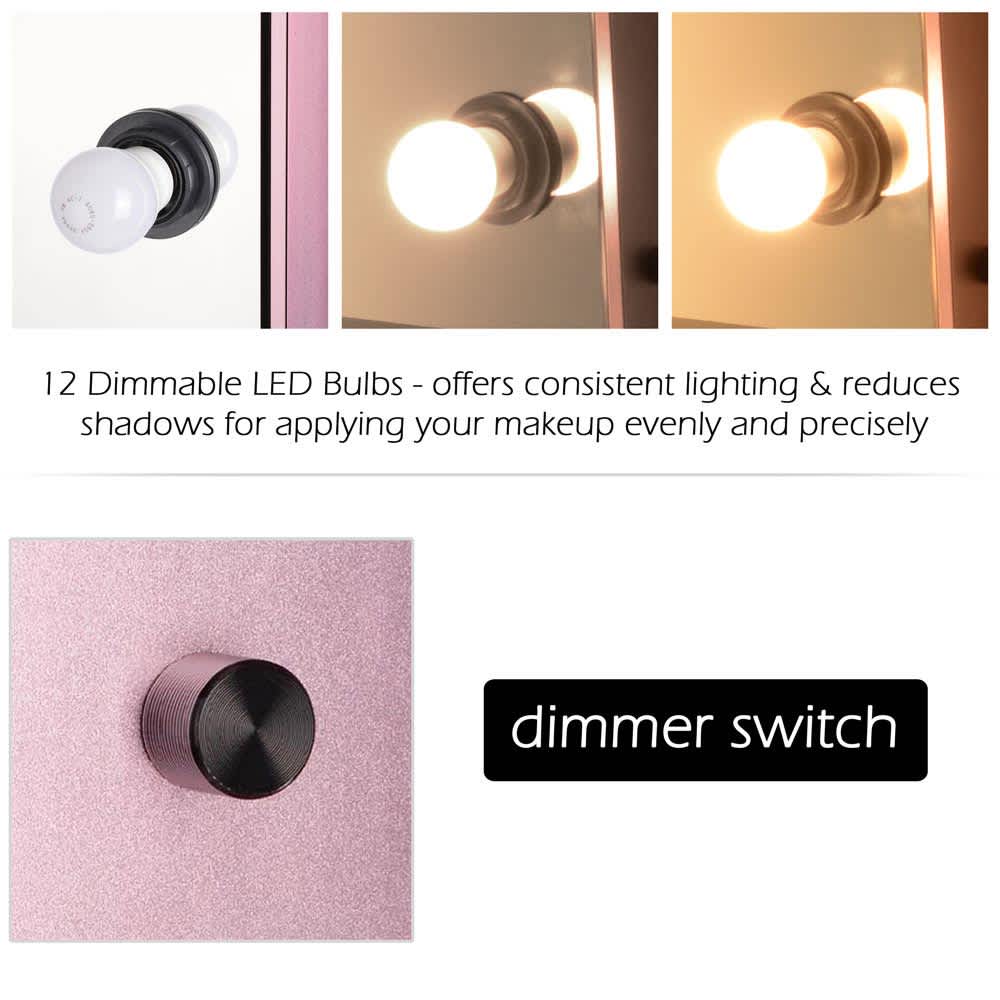 Yescom 12MKM002-850A-RG-LO Makeup-Mirrors - View #5