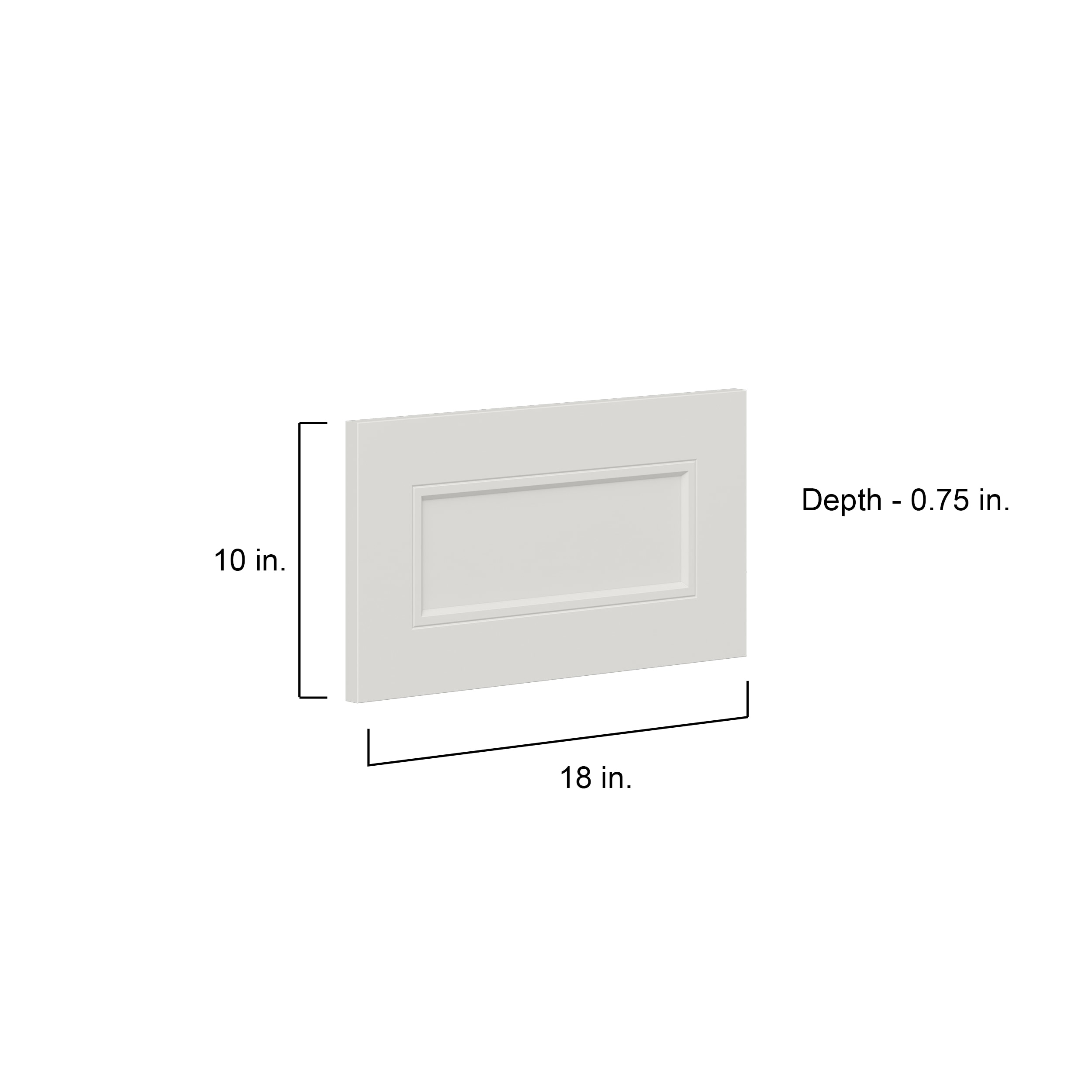Hugo&Borg DSDF1810-BE Kitchen-Cabinet-Doors - View #4