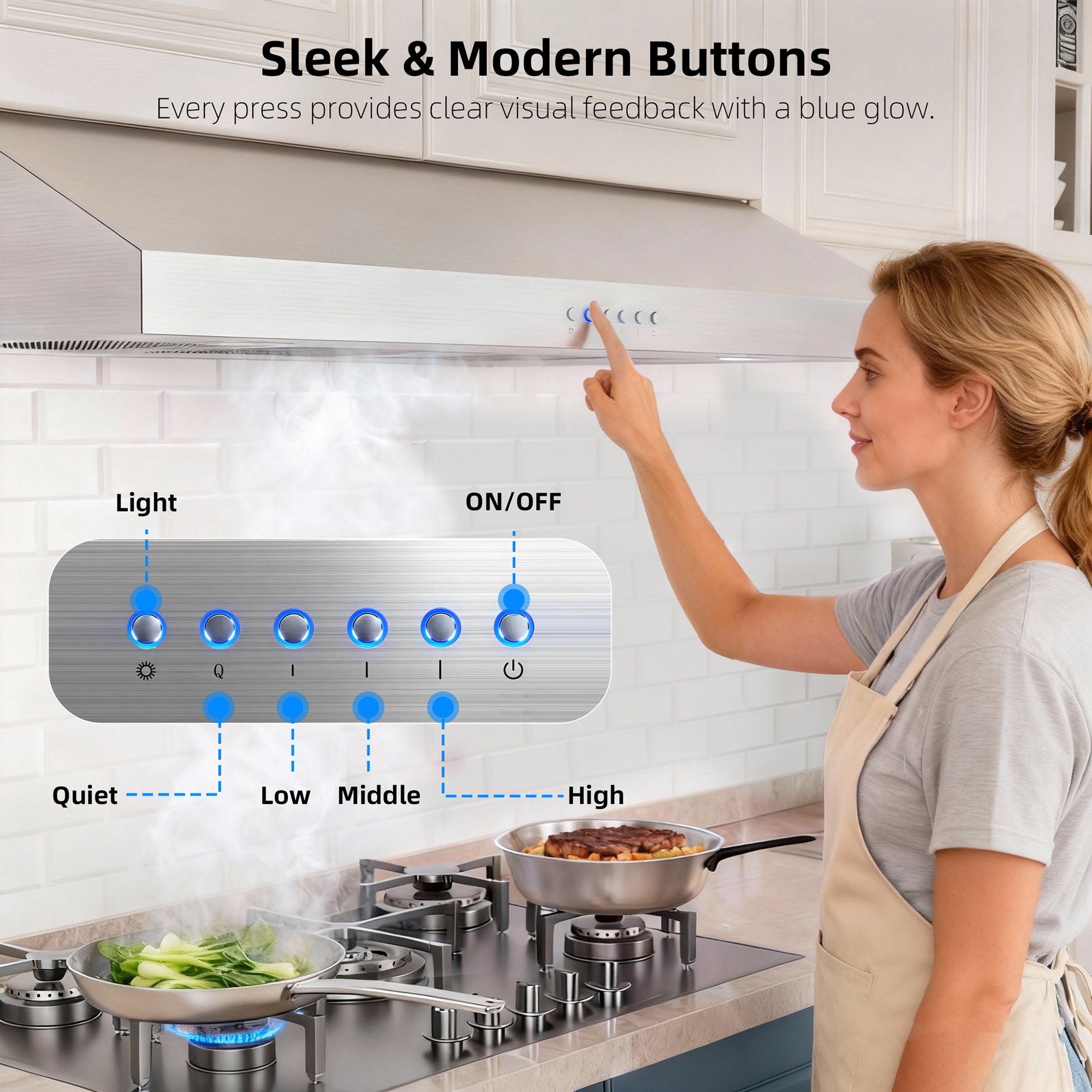 Throes LSCG02-30P Undercabinet-Range-Hoods - View #8