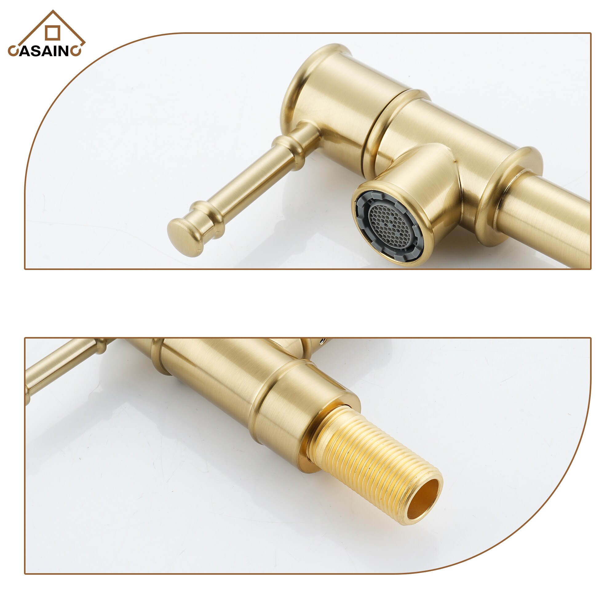 CASAINC SL-H-LS0002C-SS Kitchen-Faucets - View #8