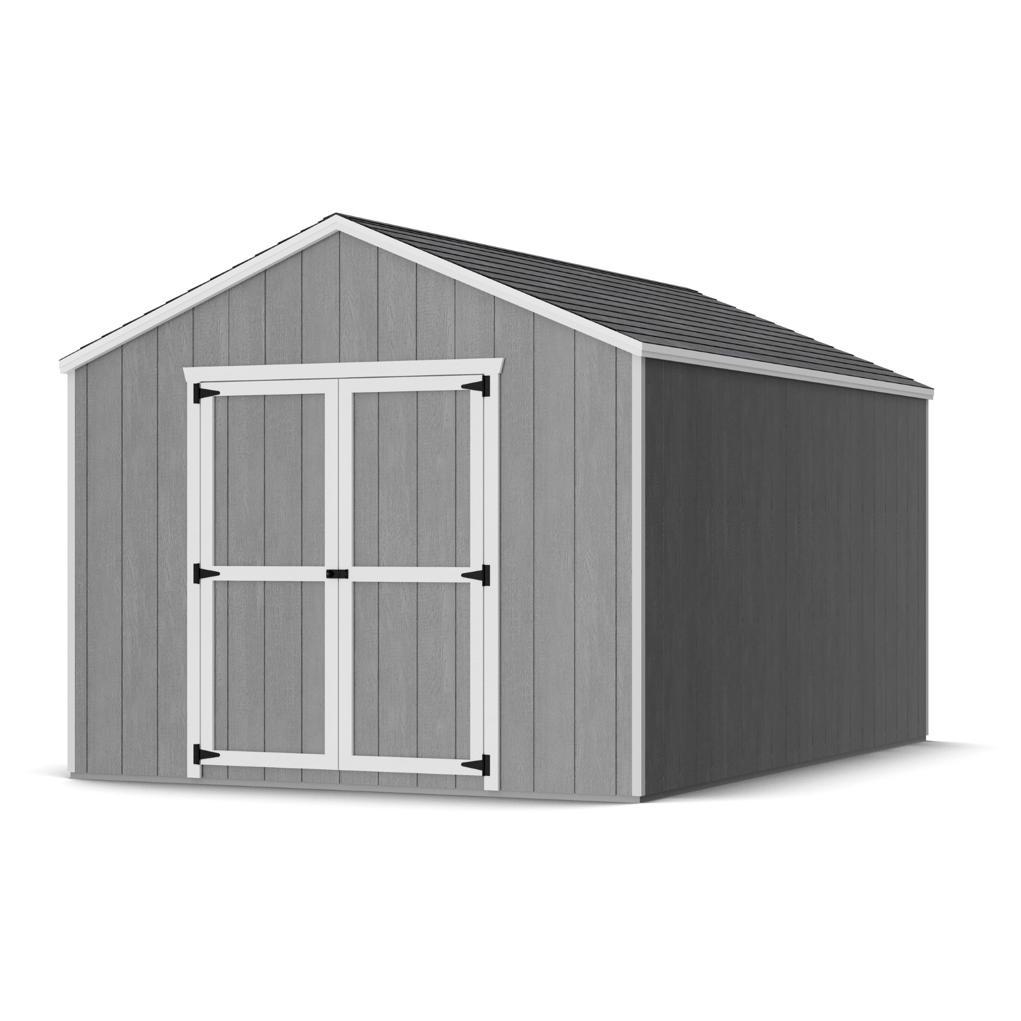 Little Cottage Co 10X14 VGS-PC Value Gable 10-ft x 14-ft Gable Style Wood Outdoor Storage Shed with 2 Doors