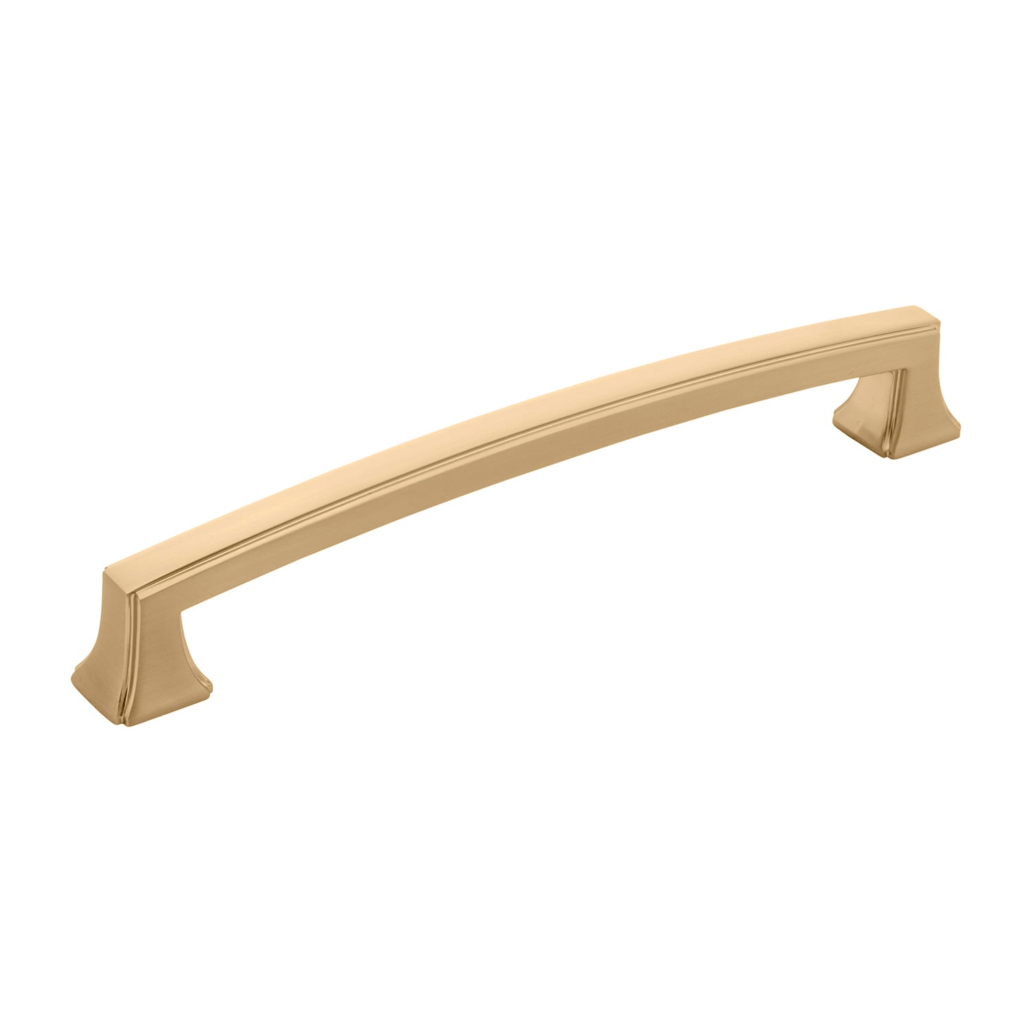 Hickory Hardware P3236-CBZ Bridges 7-9/16-in , 192mm Center to Center Champagne Bronze Rectangular Handle Drawer Pulls