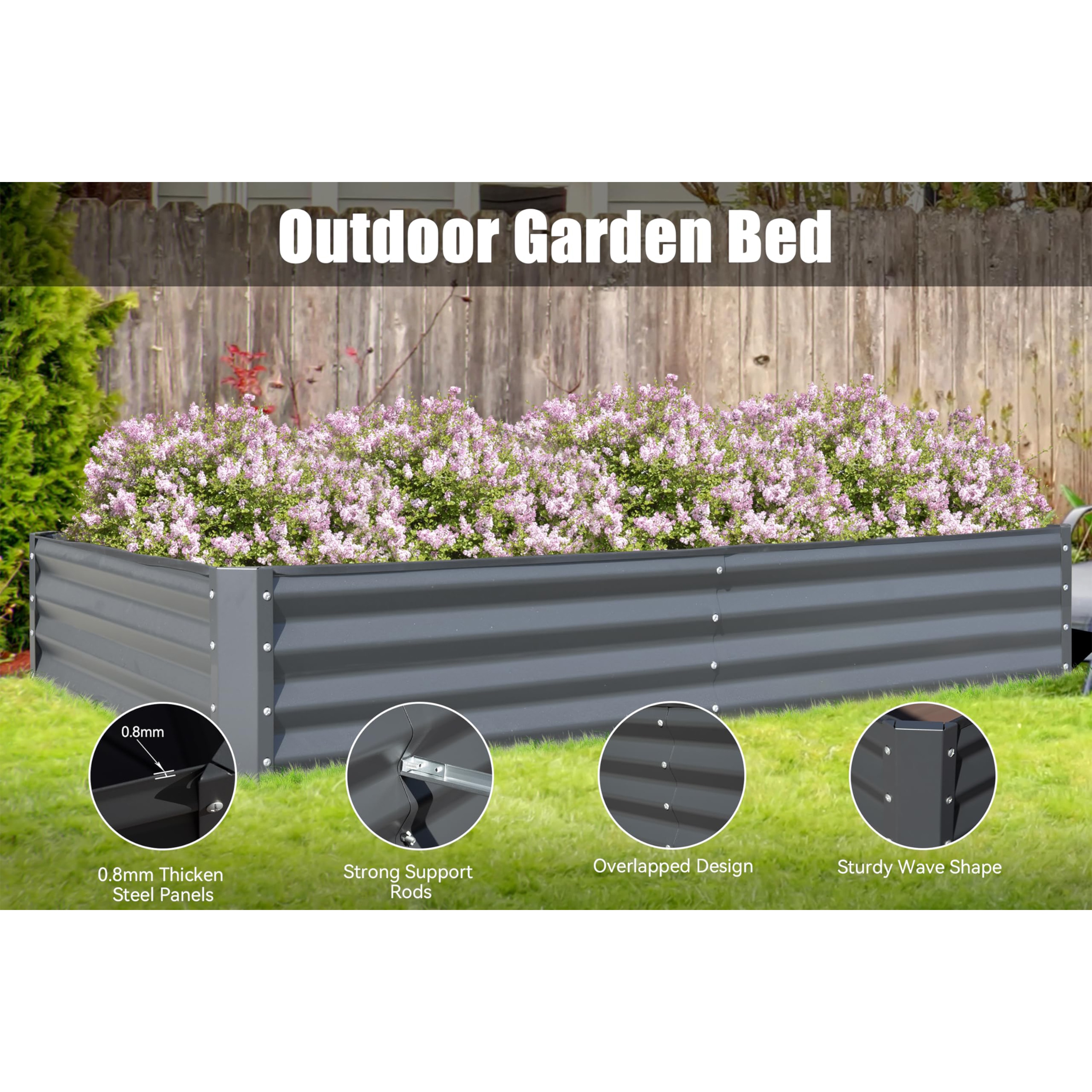 ToolCat NGG29-64-TTX Raised-Garden-Beds - View #2