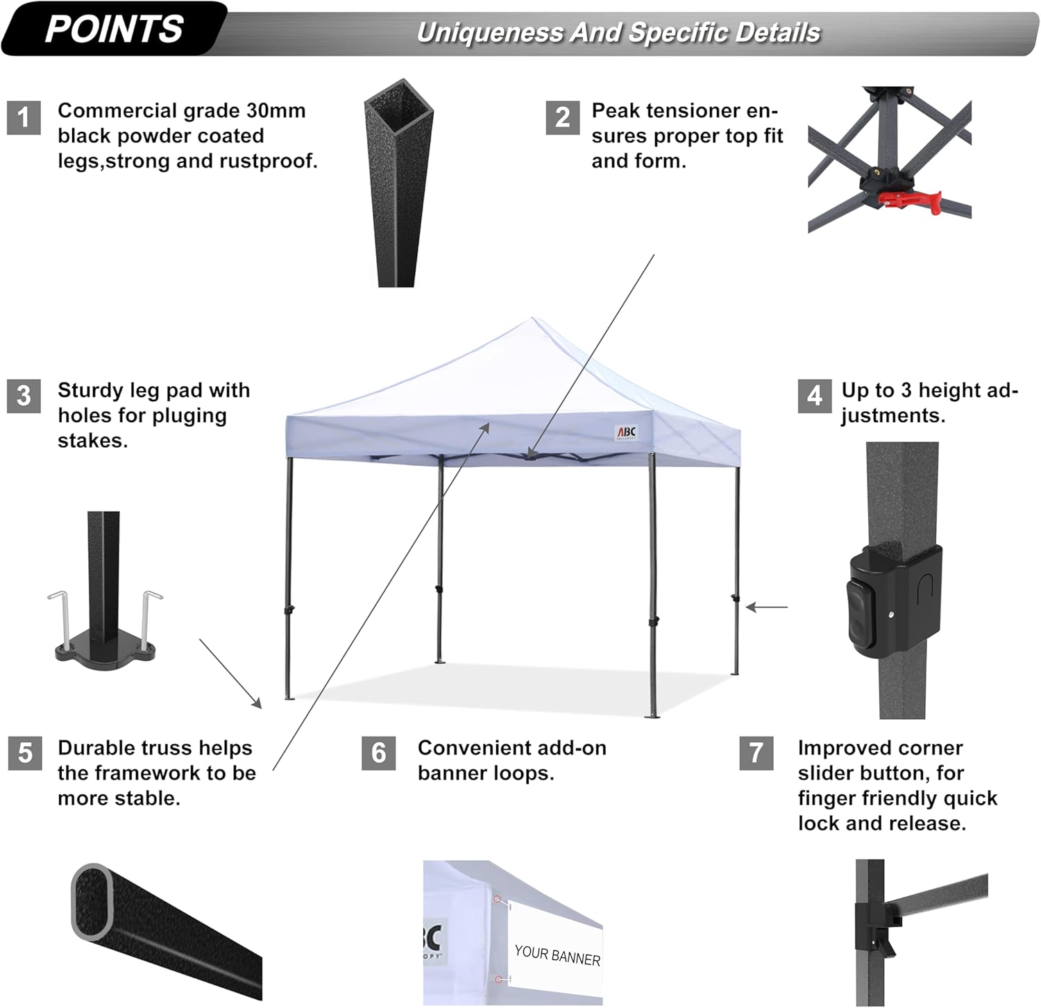 ABCCANOPY ABC-19XGM-9K0 Canopies-Sl - View #3