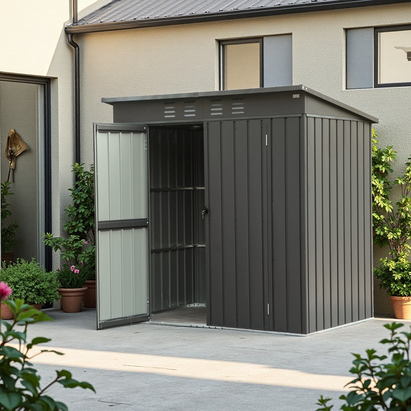 ToolCat BZ-3-136-SN Metal-Storage-Buildings-Sheds - View #8