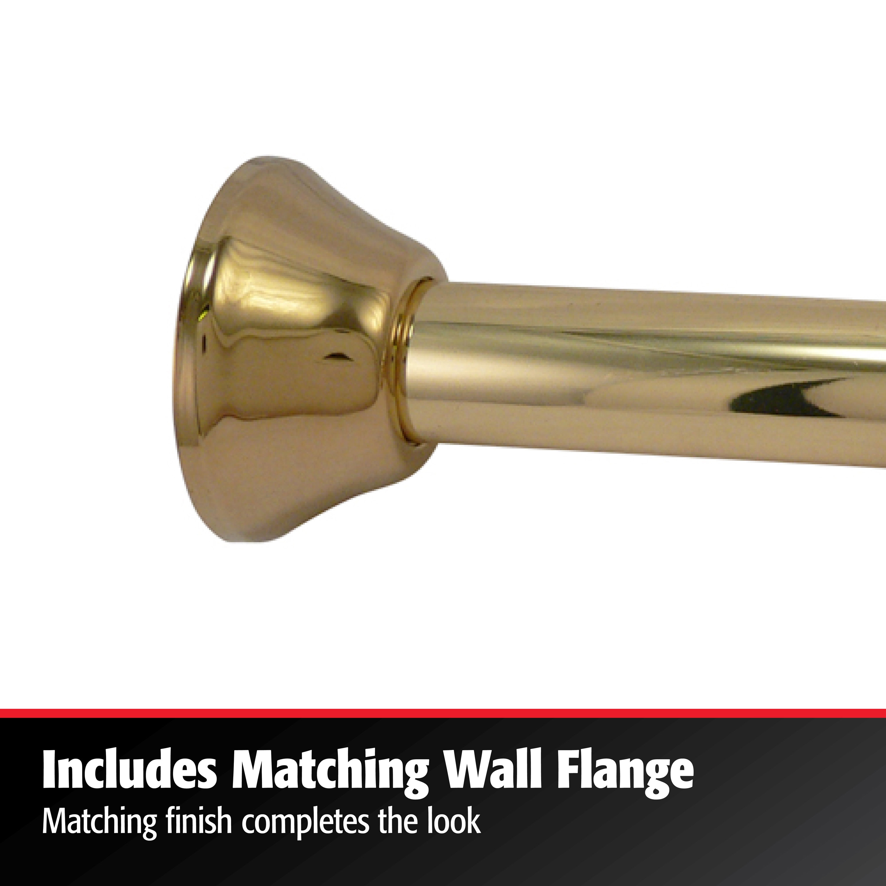 Polished Brass 1-1/4" Slip-Joint P-Trap for Potable Water