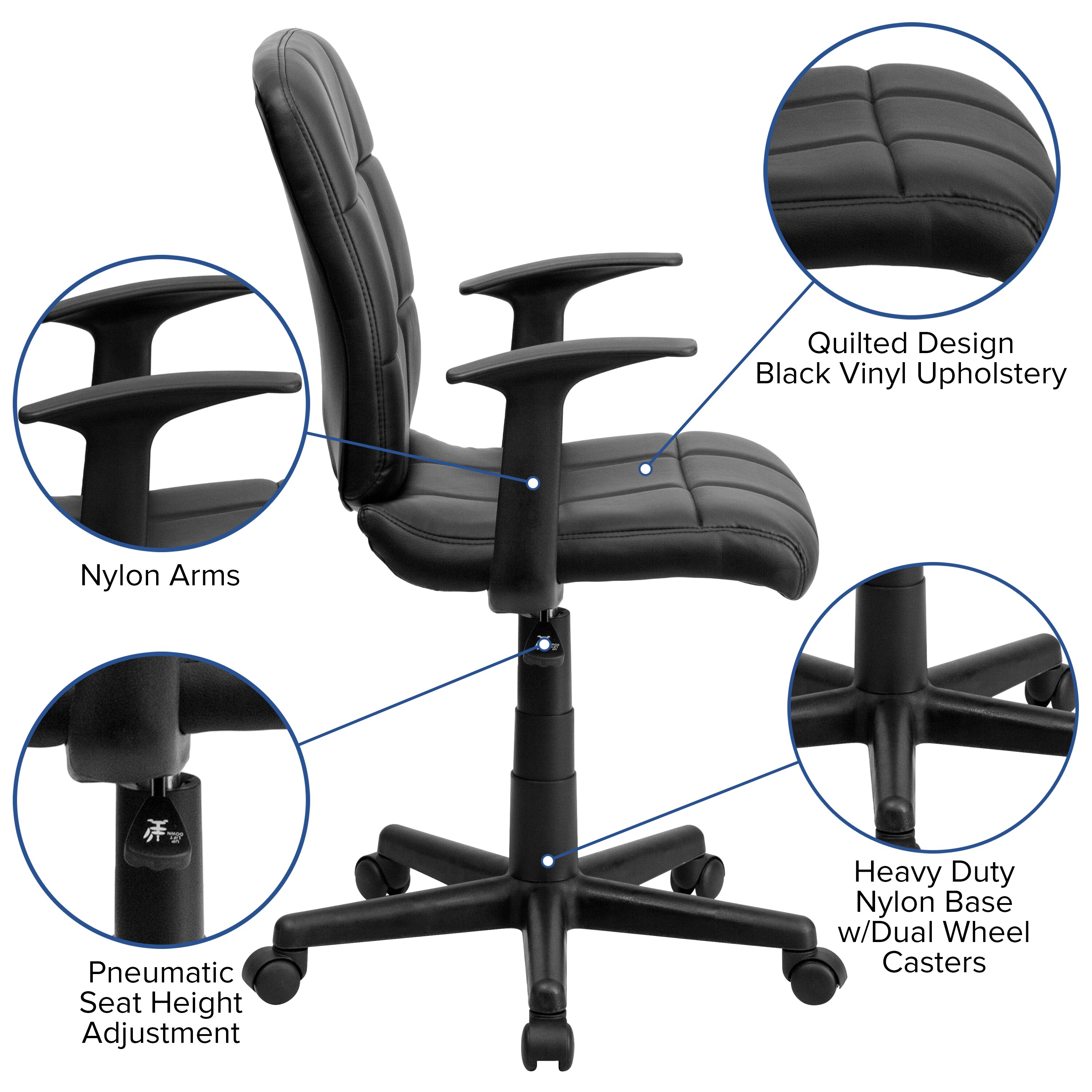 Emma + Oliver 889142477297 Office-Chairs - View #3