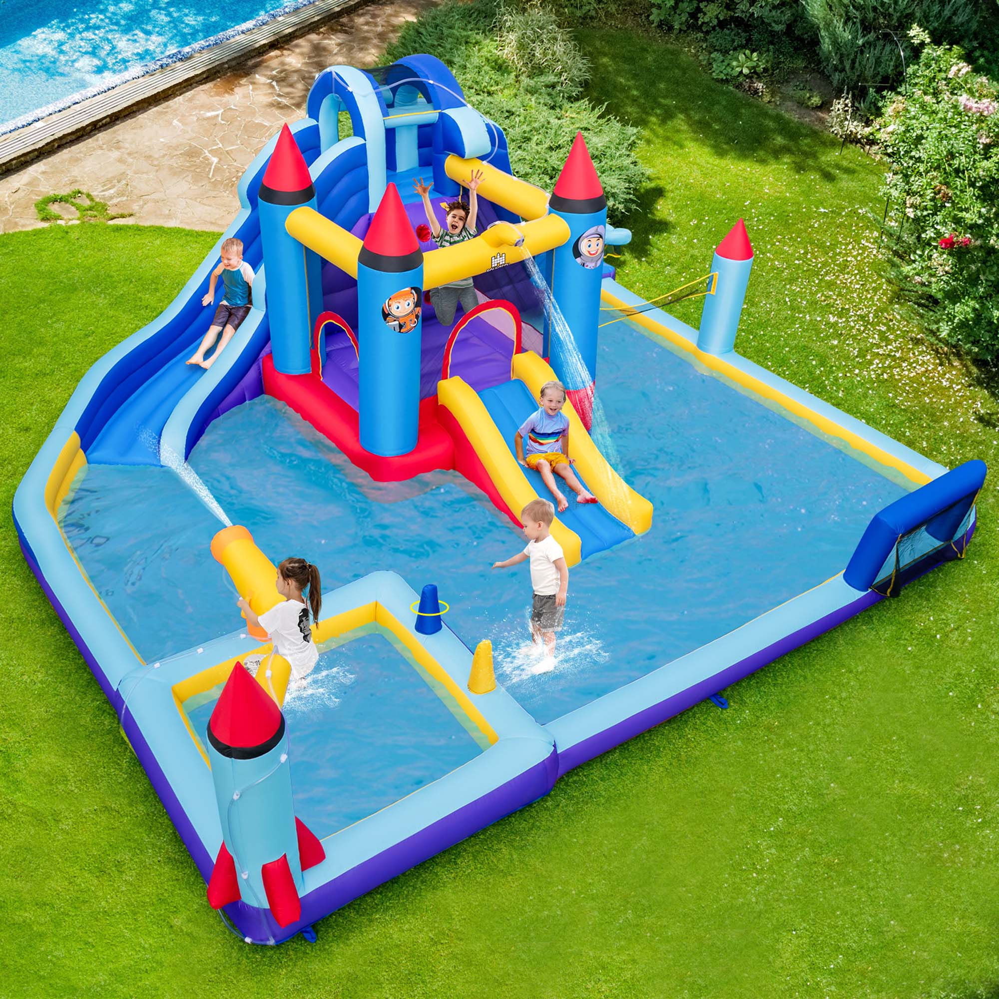 Costway CSHY006923 Bounce-Houses - View #2