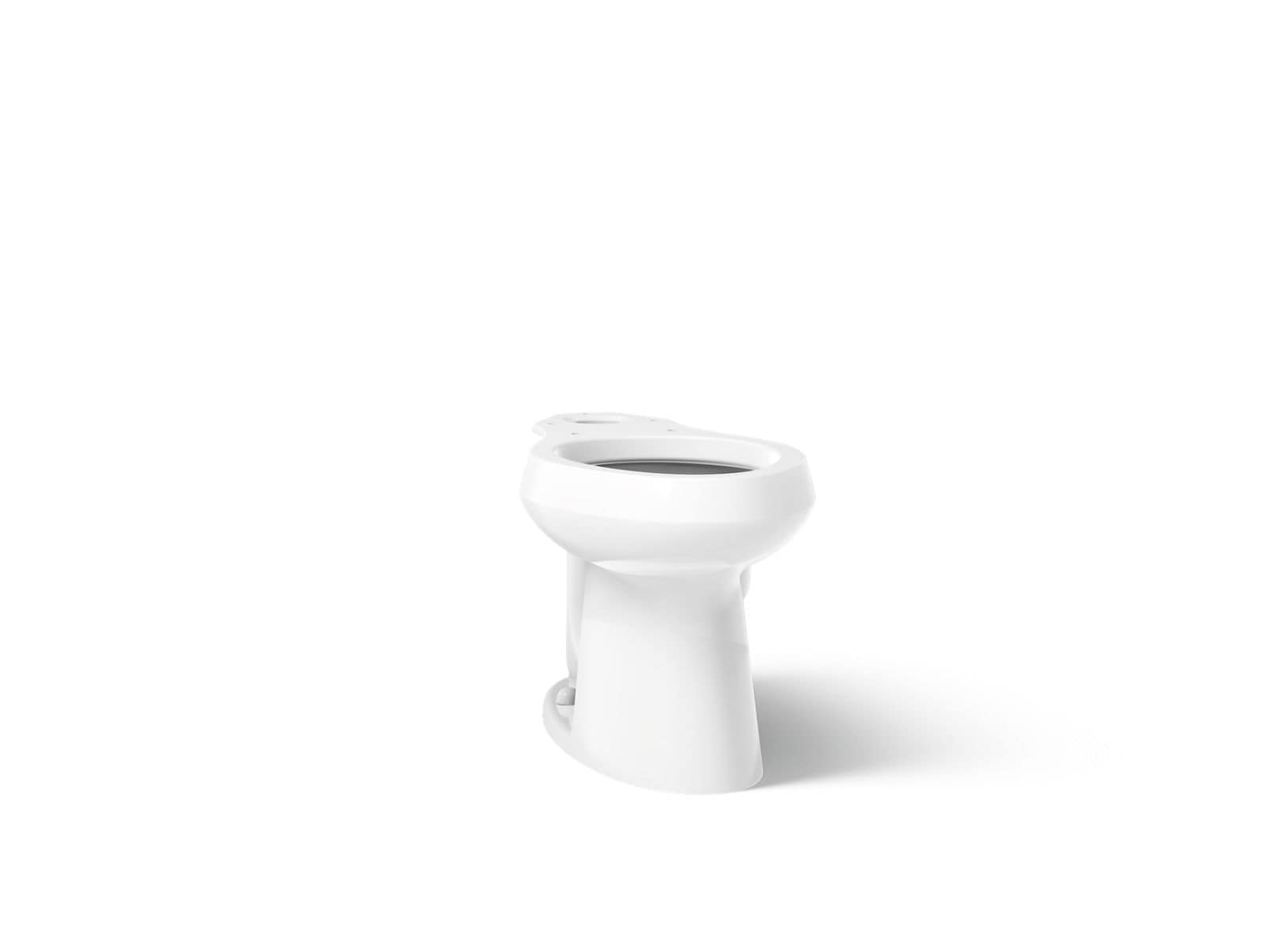 KOHLER Highline White Elongated Chair Height Toilet Bowl 10