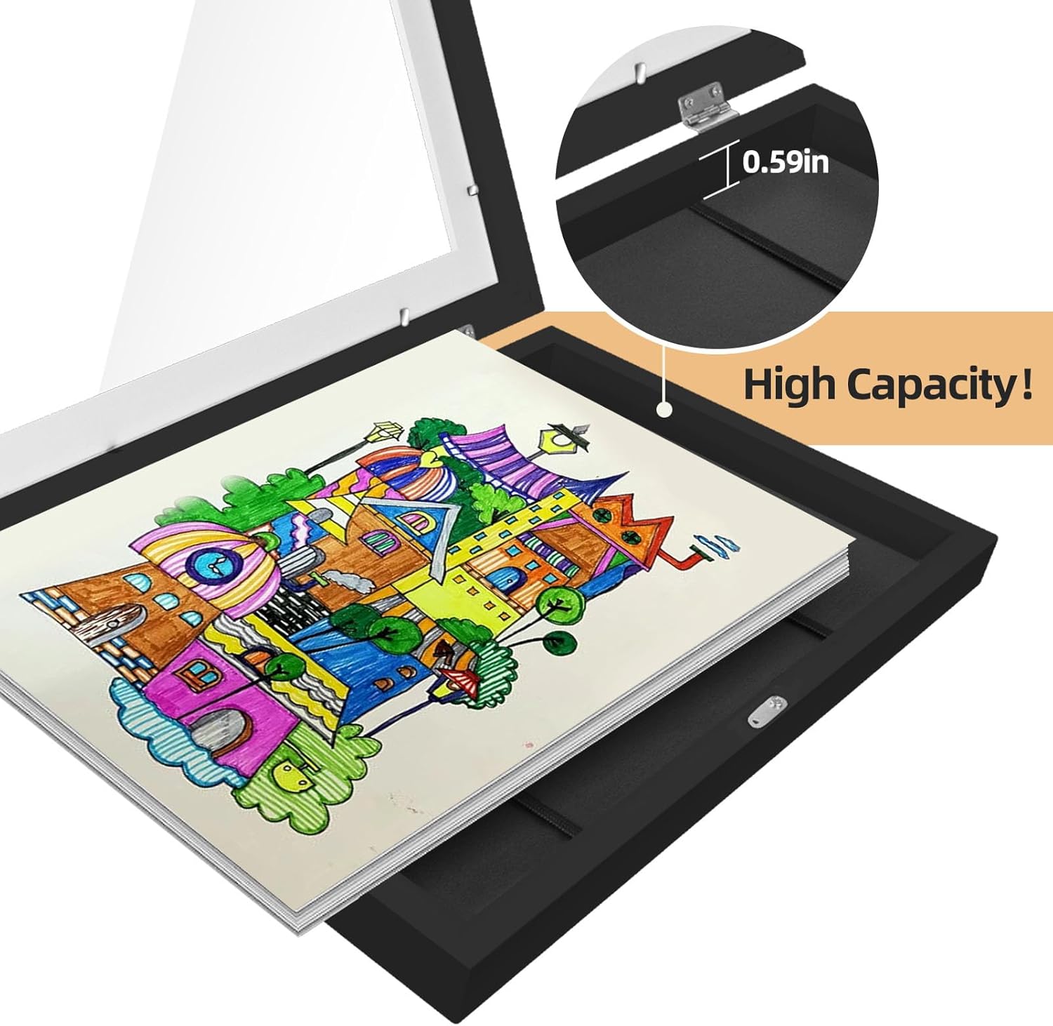 DecorUHome FRAME8511-4-BL Picture-Frames - View #6