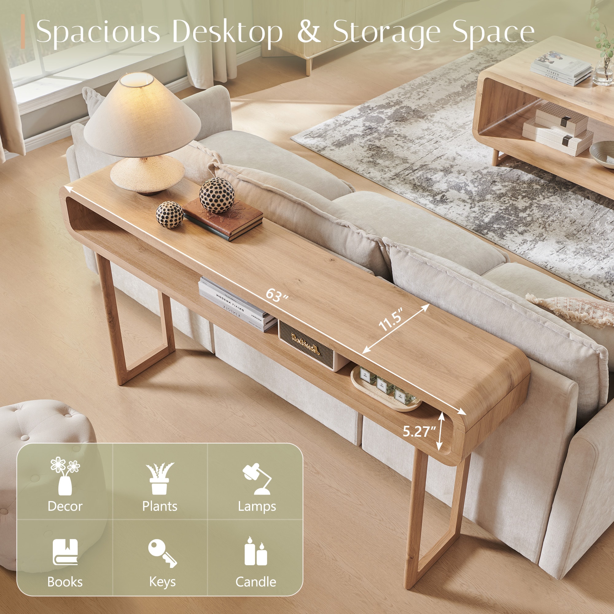 DecorUHome GHJ5009-NA-PRO Console-Sofa-Tables - View #6