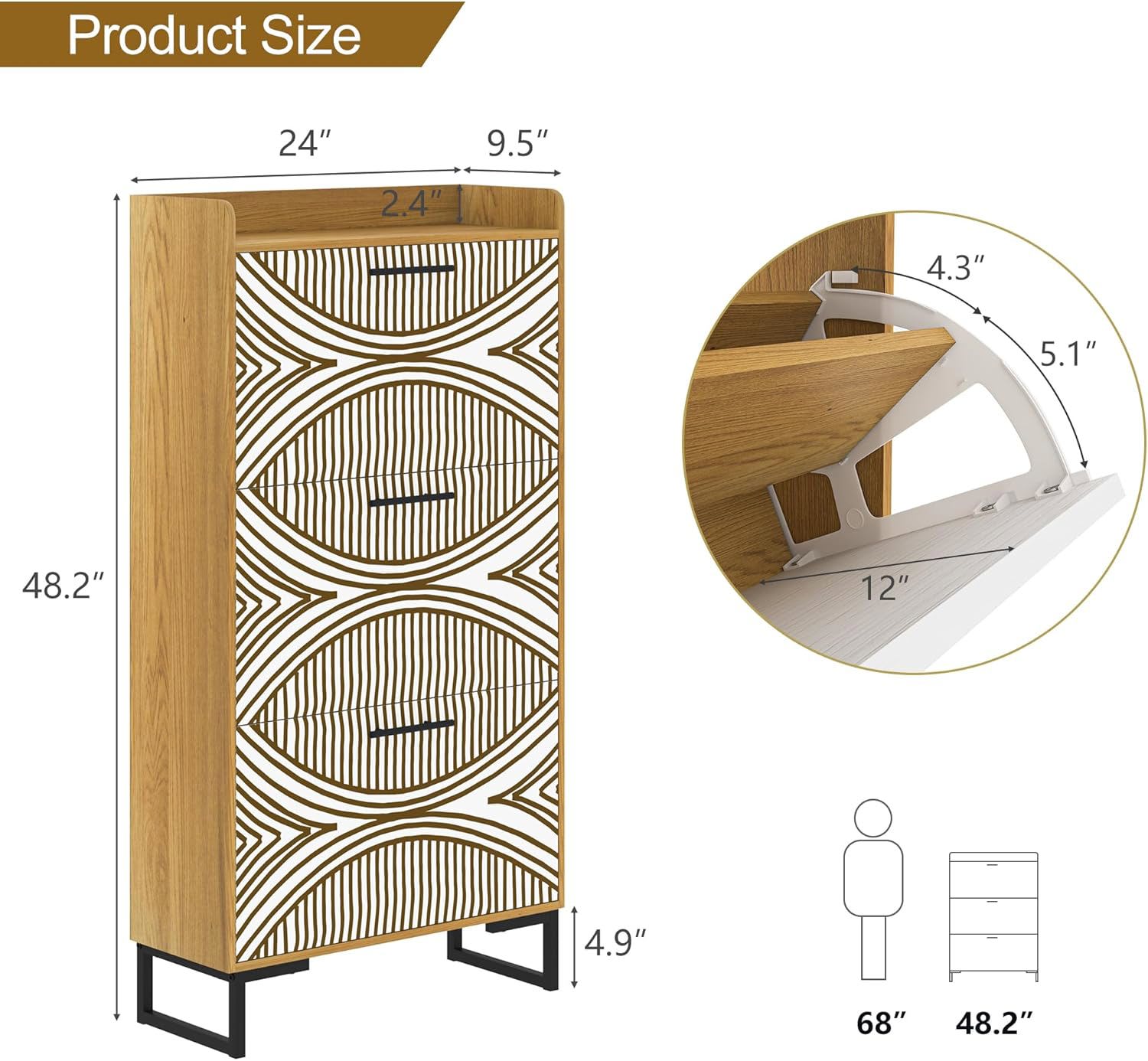 CIPACHO YM-WBWB20001 Shoe-Racks - View #6