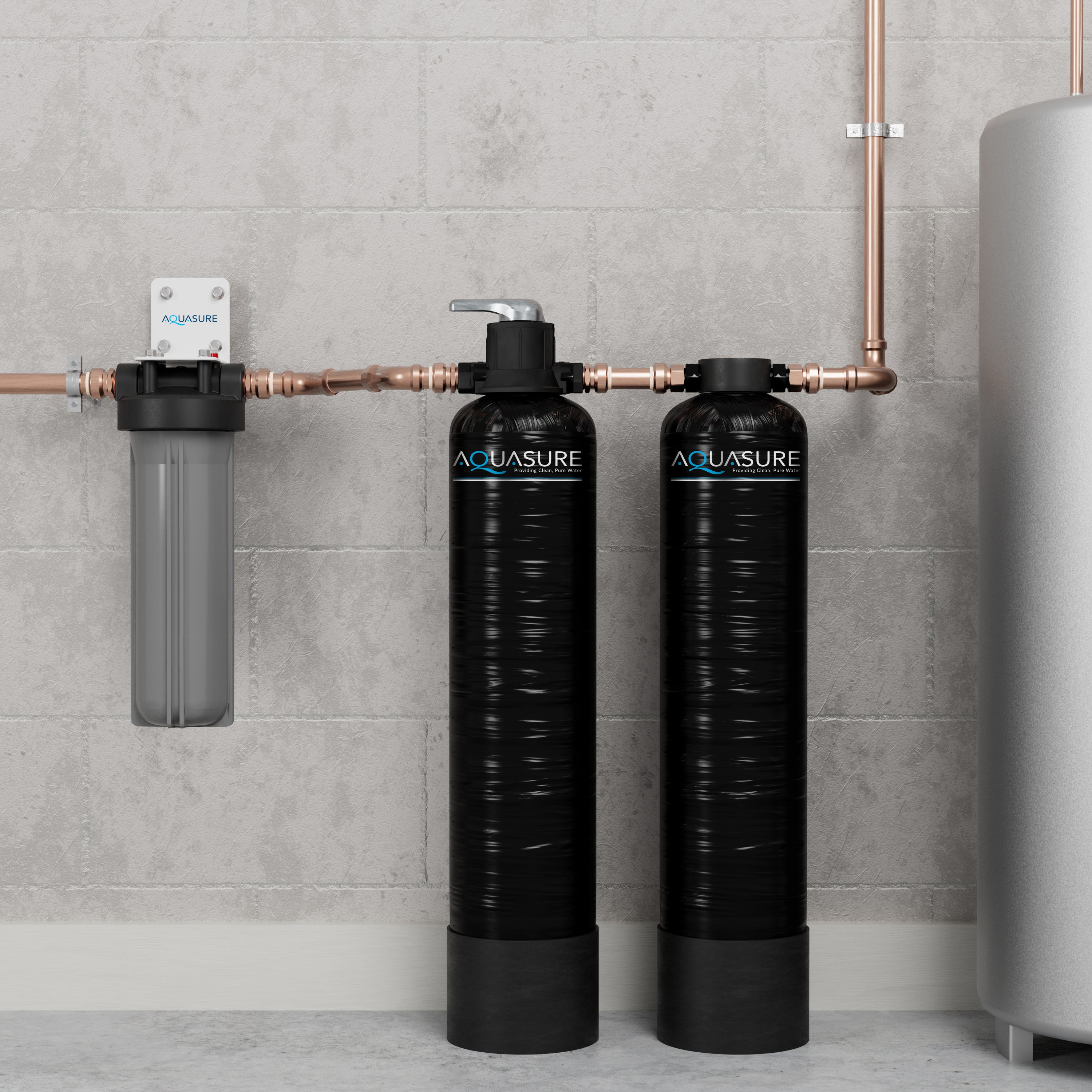 AQUASURE AS-SF800CK-HL Whole-House-Filtration-Systems - View #2