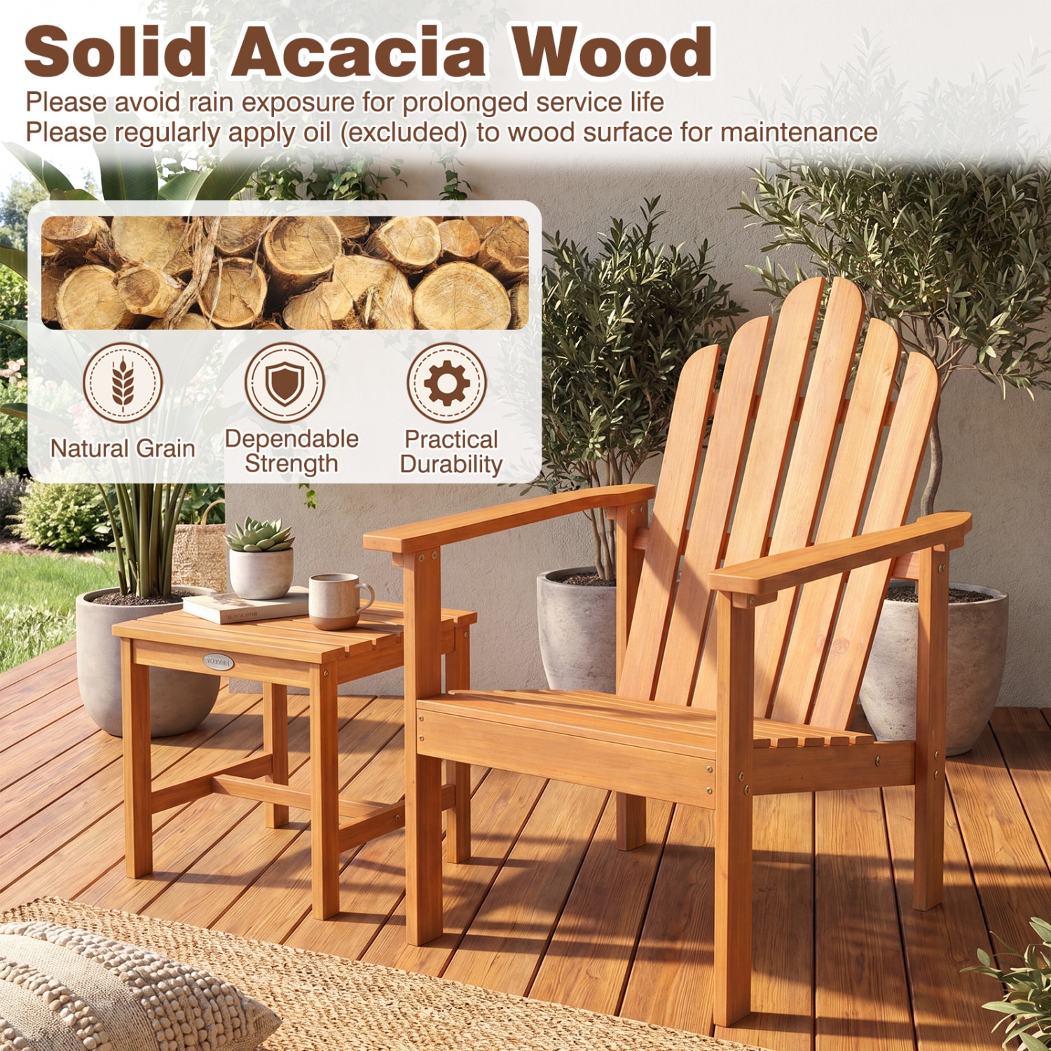 Volenca VOL-1QEIG3 Patio-Chairs - View #4