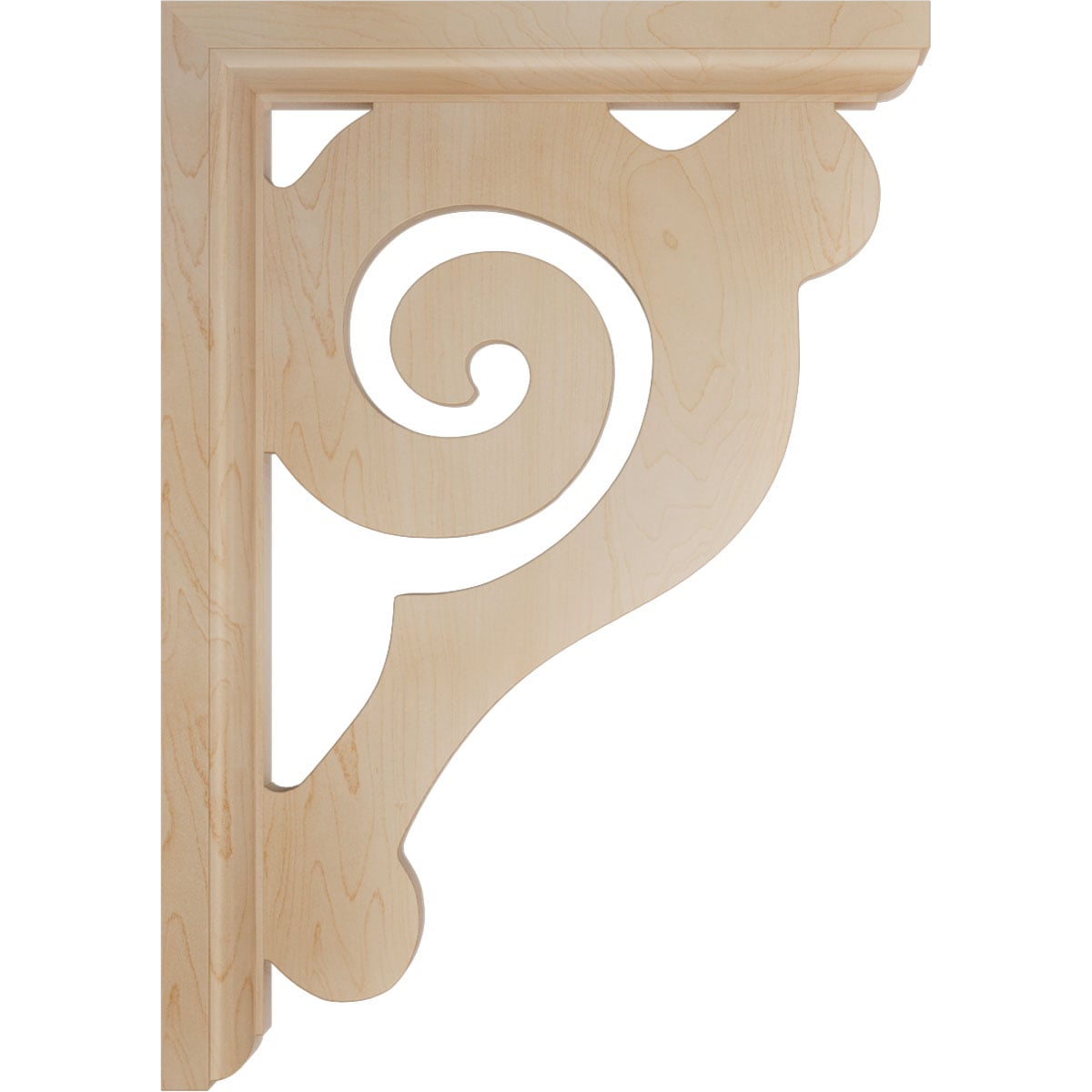 Ekena Millwork BKT01X06X08BUMA Exterior-Brackets-Braces - View #3