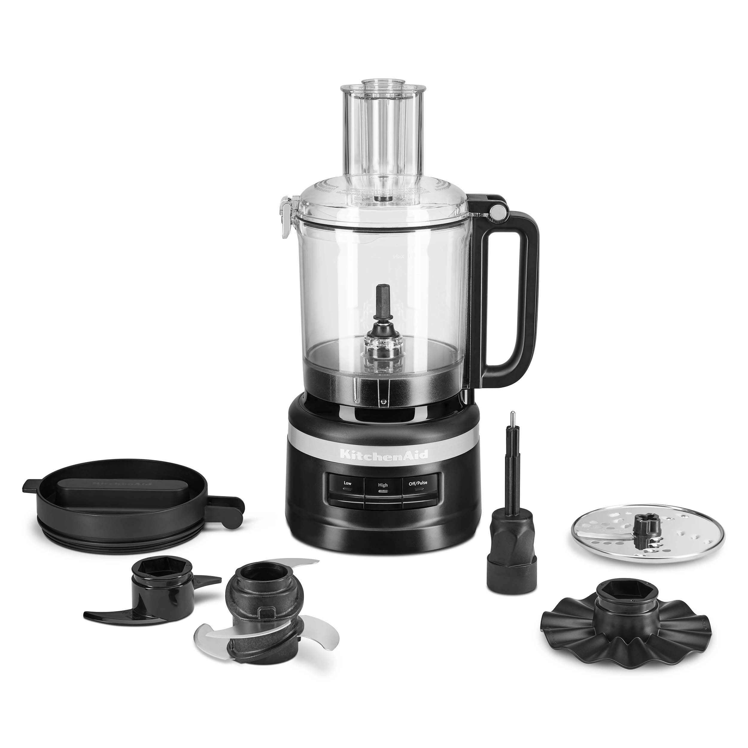 KitchenAid KFP0921BM 9-Cup 4 -Blades Food processor ( Black )