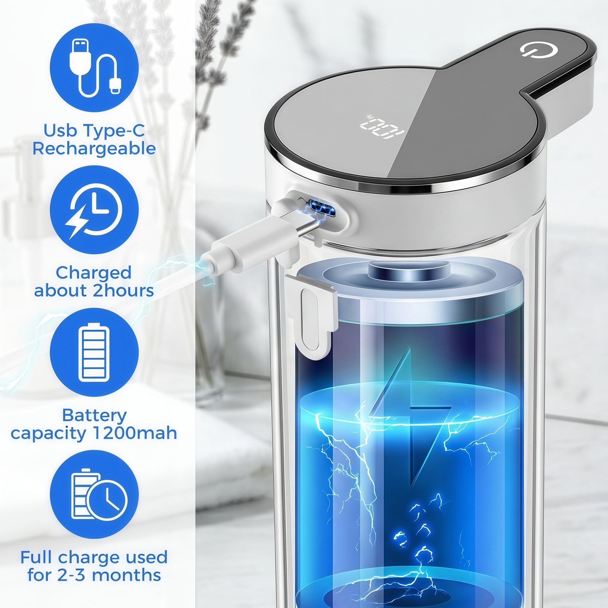 Numhew NHWILL0197 Commercial-Soap-Dispensers - View #6