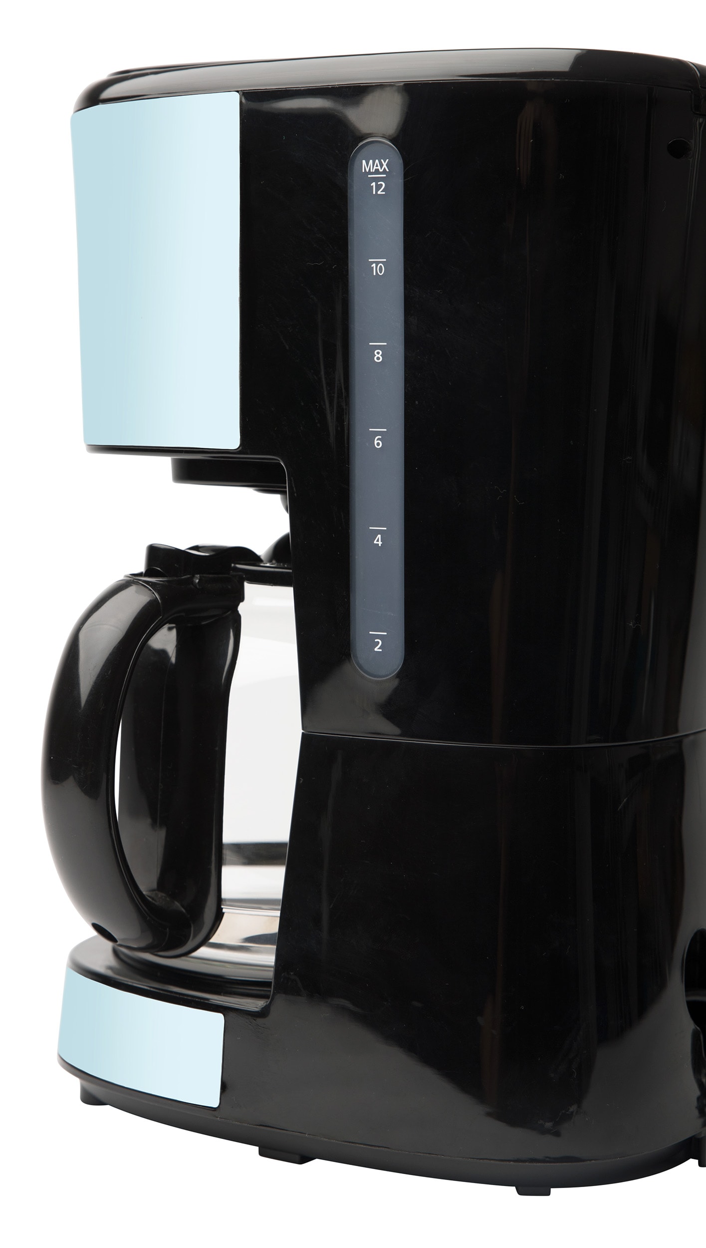 Haden Dorchester 10 Cup Coffee Maker & LCD Display - Stone Blue