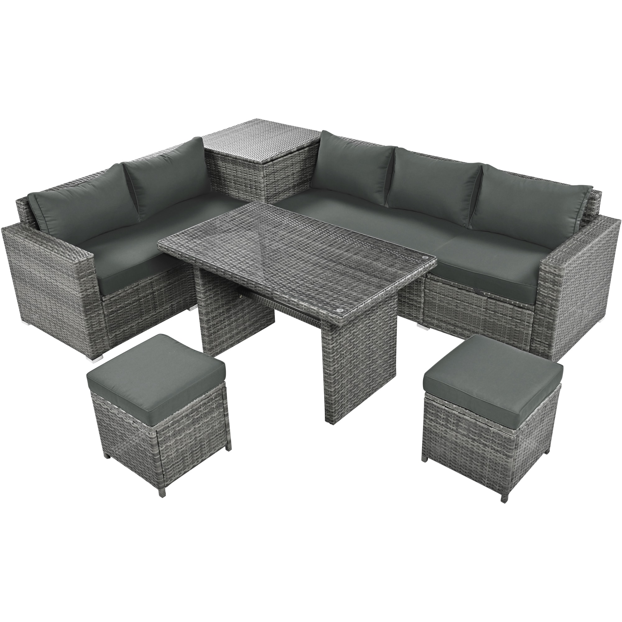 JIMSMAISON BOTMPCS28G-G Patio-Conversation-Sets - View #2