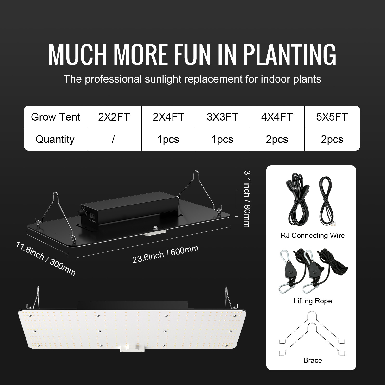 VEVOR LZB210W22110V00HHV1 Grow-Lights - View #8