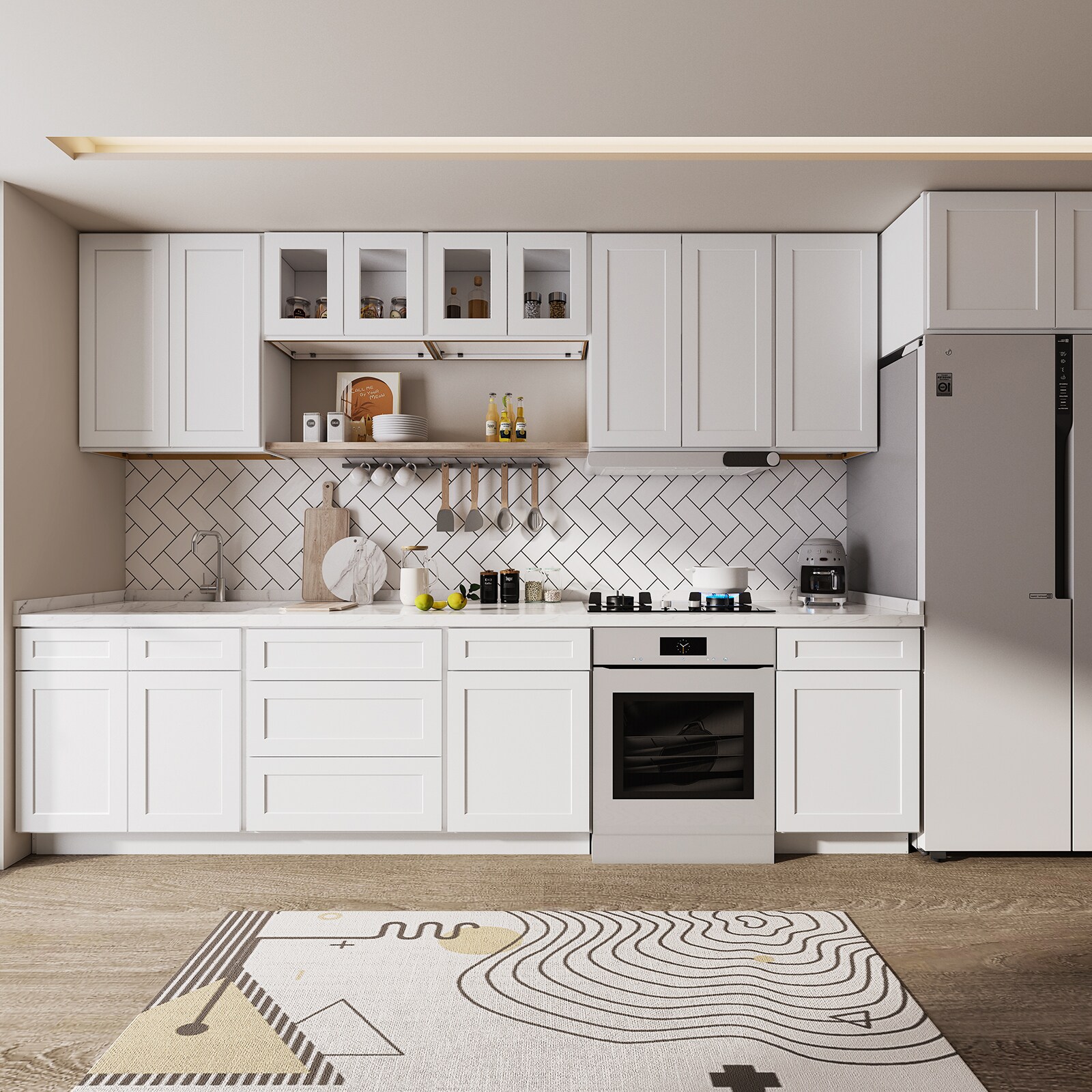 LOVMOR SW-SB33-LOWES Cabinets-Kitchen - View #5