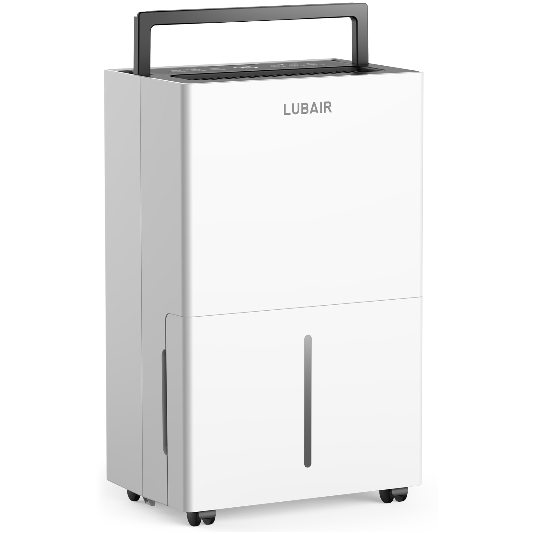 Phivve 50 pt. Dehumidifier (For Rooms 3001+ sq. ft) For Basements, Bathrooms, Crawlspaces, ENERGY STAR Certified, in White