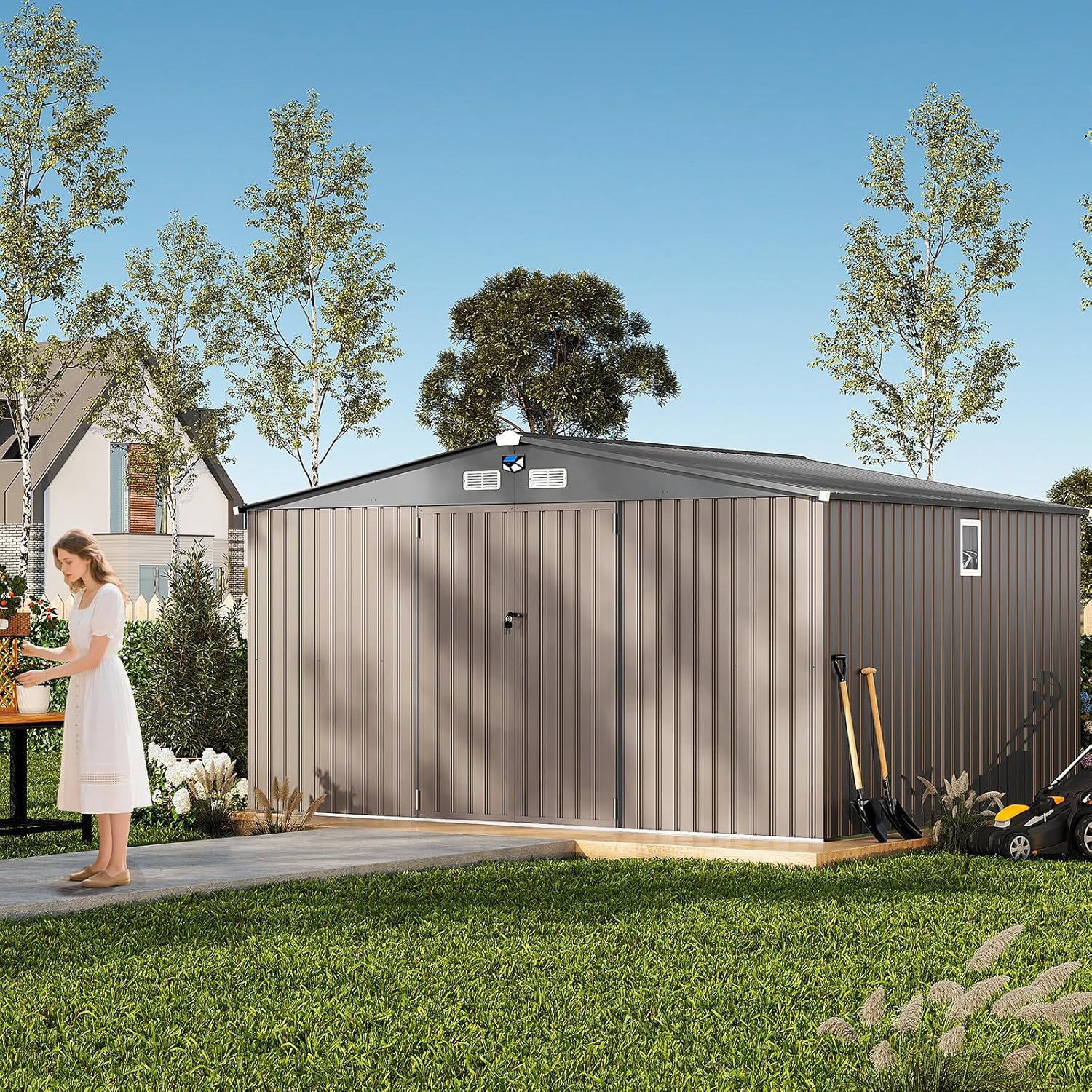 Qeetex SUN-PPG-3386UAI1 Metal-Storage-Buildings-Sheds - View #6