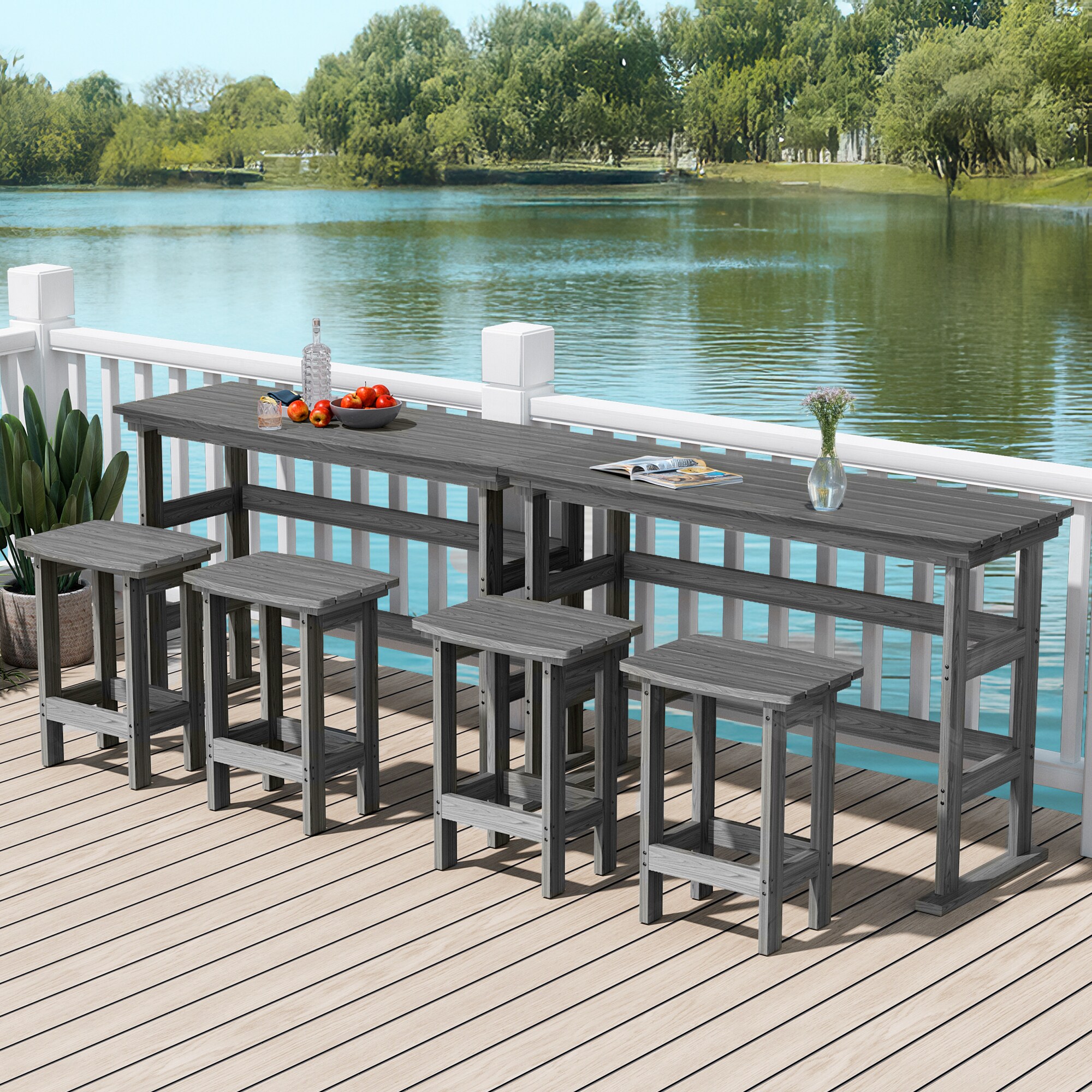 PamaPic HPE-BS-6JT-ML1 Patio-Dining-Sets - View #3