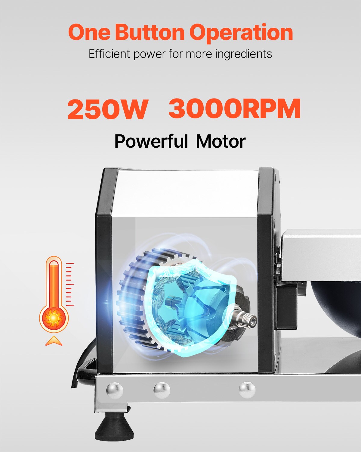 VEVOR SCSNQSJ250WQ06317V1 Food-Slicers - View #4