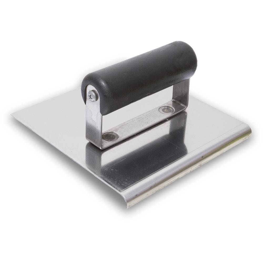 QLT by Marshalltown CE515SP 6-Inches x 6-Inches Stainless steel Concrete Edger with 0.75-Inches Radius
