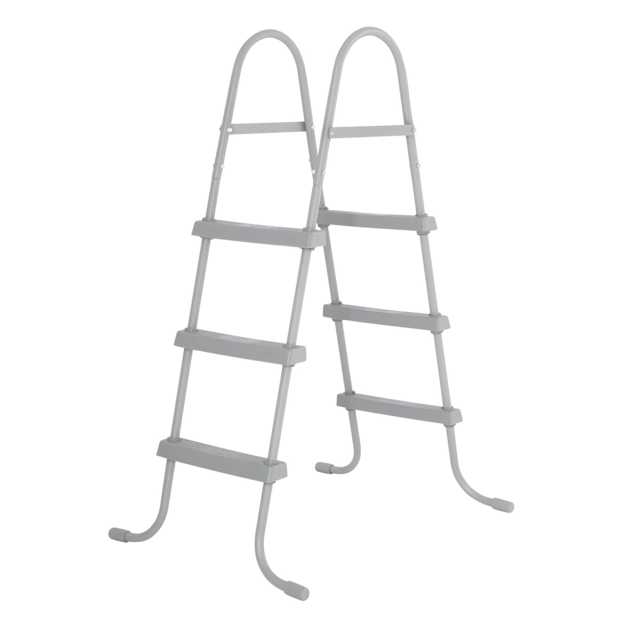 Bestway  58335E-BW 42 Inch Flowclear Above Ground Rust Resistant Pool Ladder