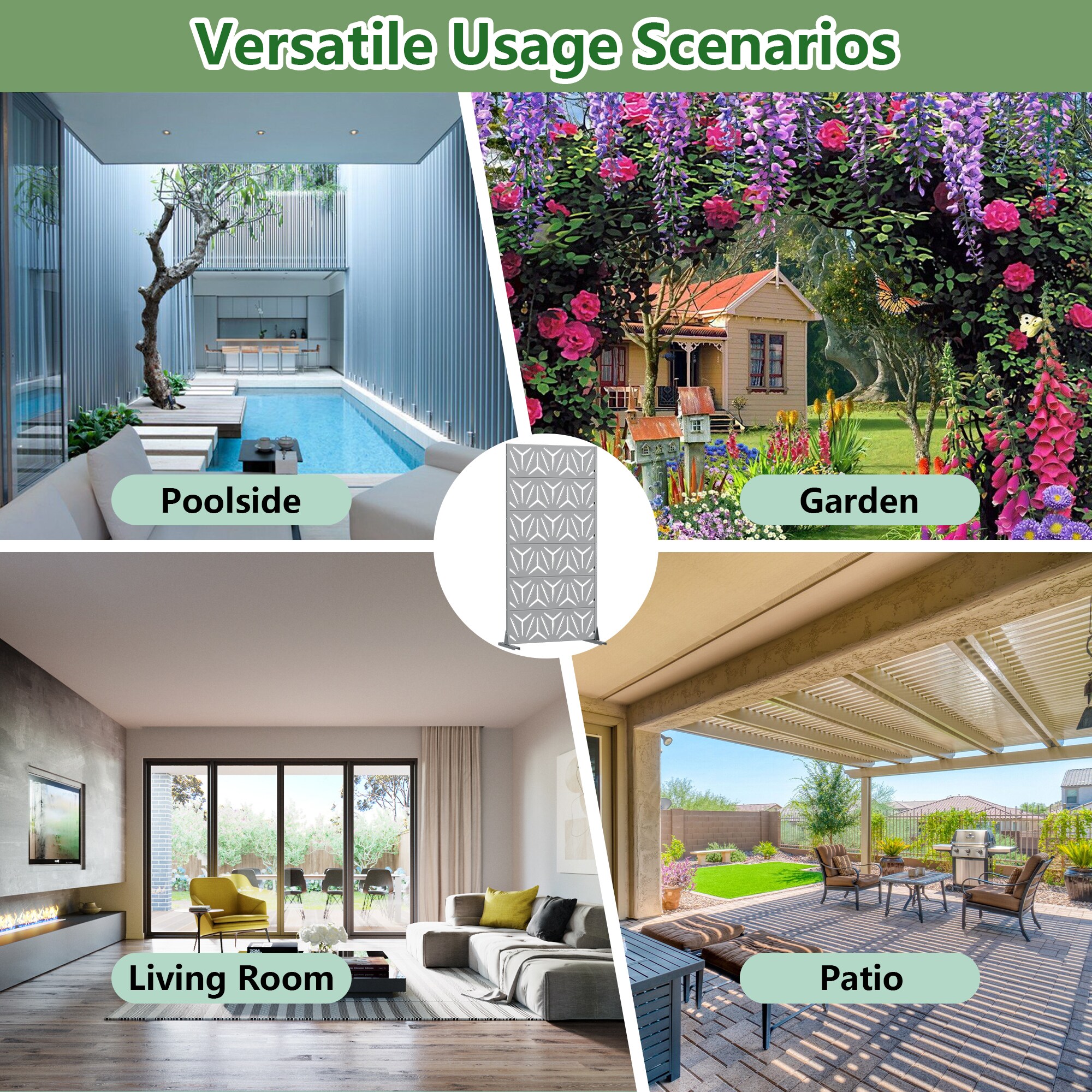 Wooakway L20609-604A30 Outdoor-Privacy-Screen - View #7