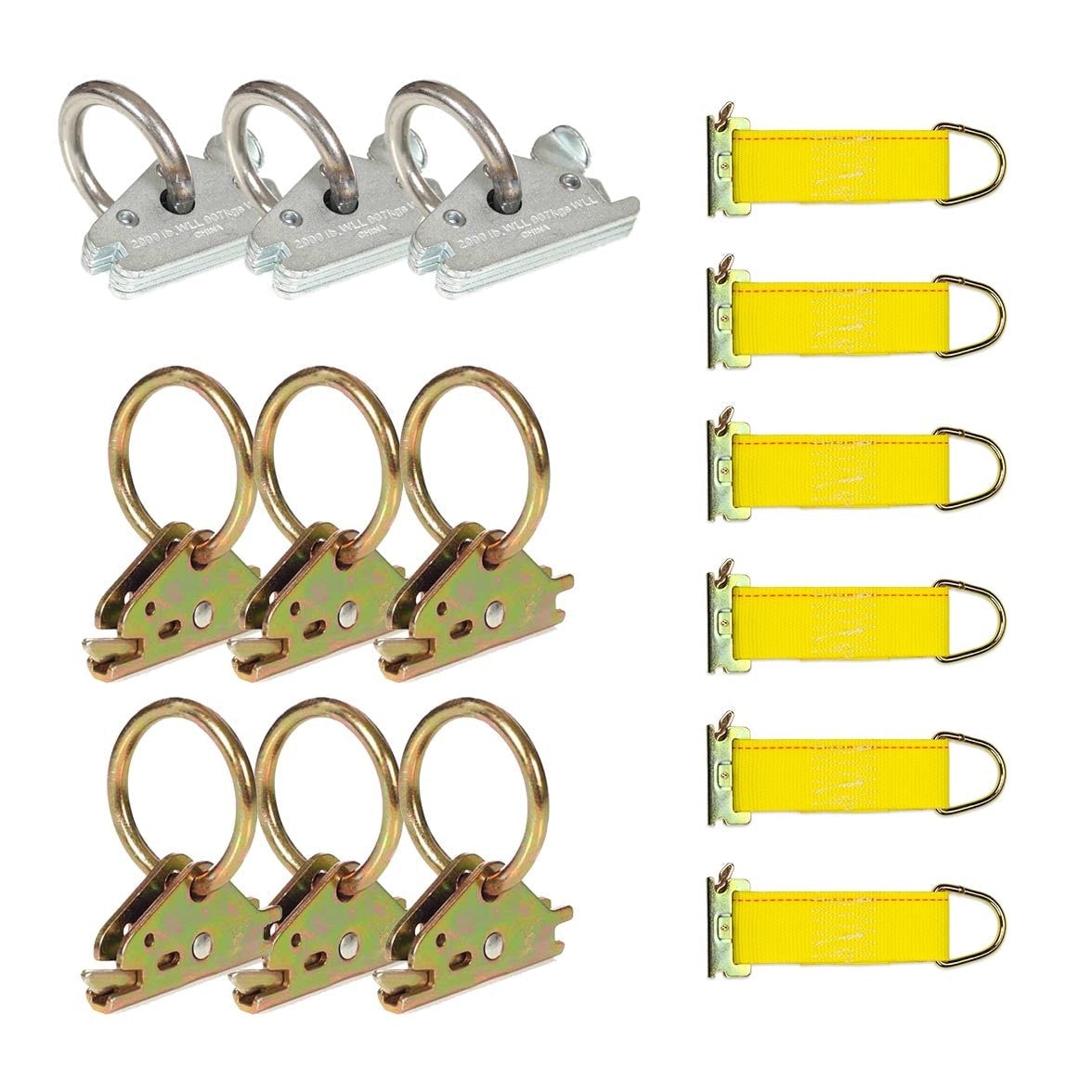 DC Cargo E-Track Steel E-track 15 -Pieces #ETAK-5