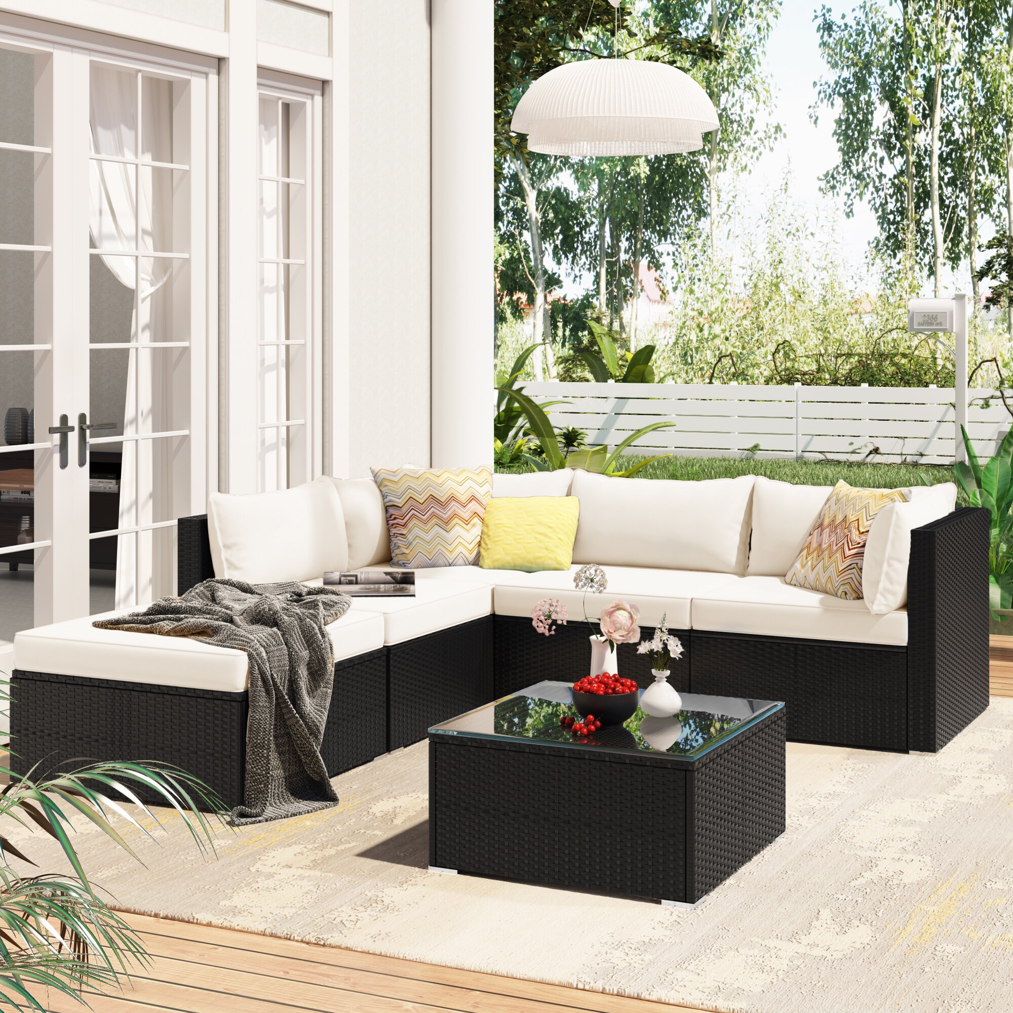 Forclover N7FW-203BE Patio-Conversation-Sets - View #10