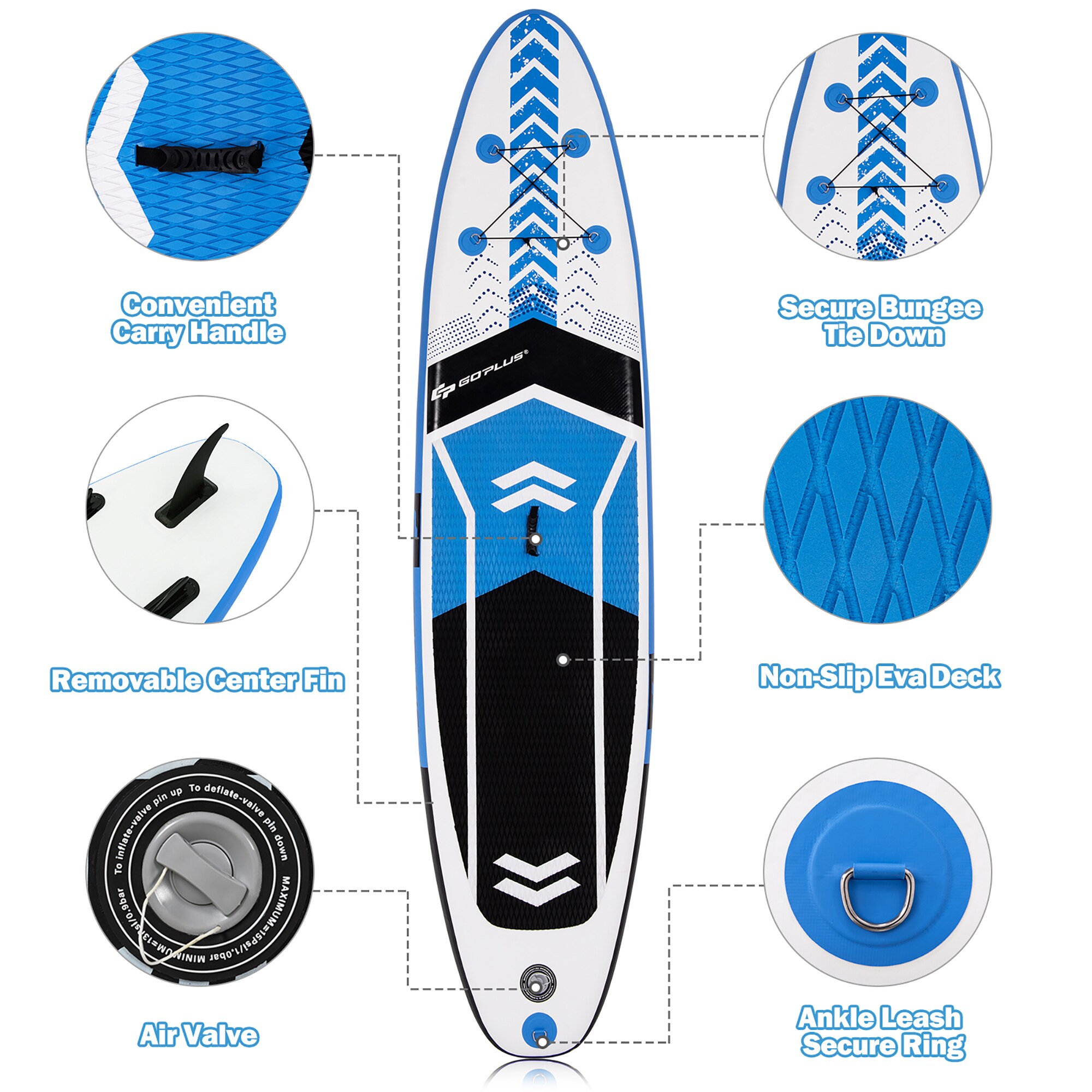 Goplus SP36148 Stand-Up-Paddle-Boards - View #4