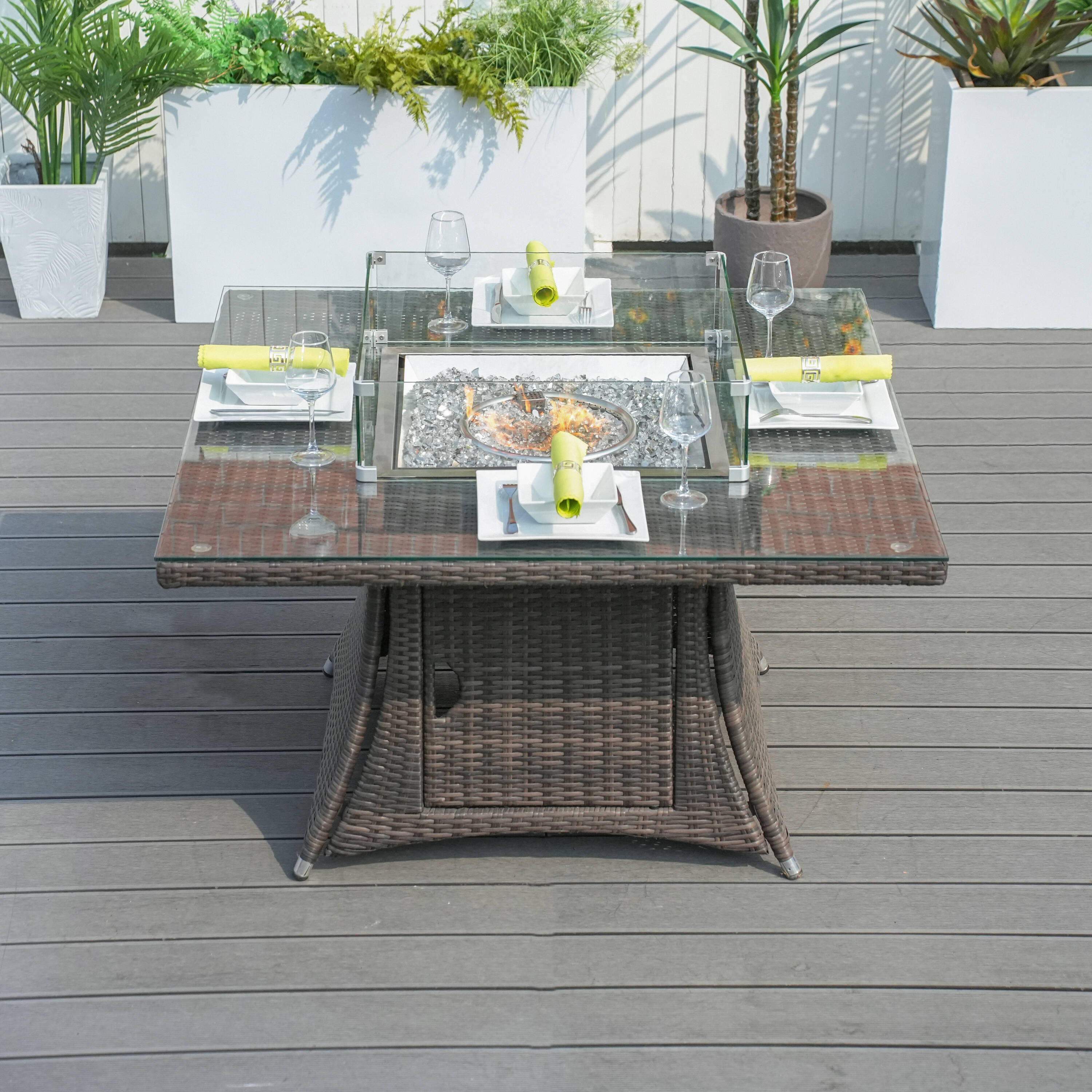 Direct Wicker DWG-1104-TABLE Outdoor-Gas-Firepits - View #5