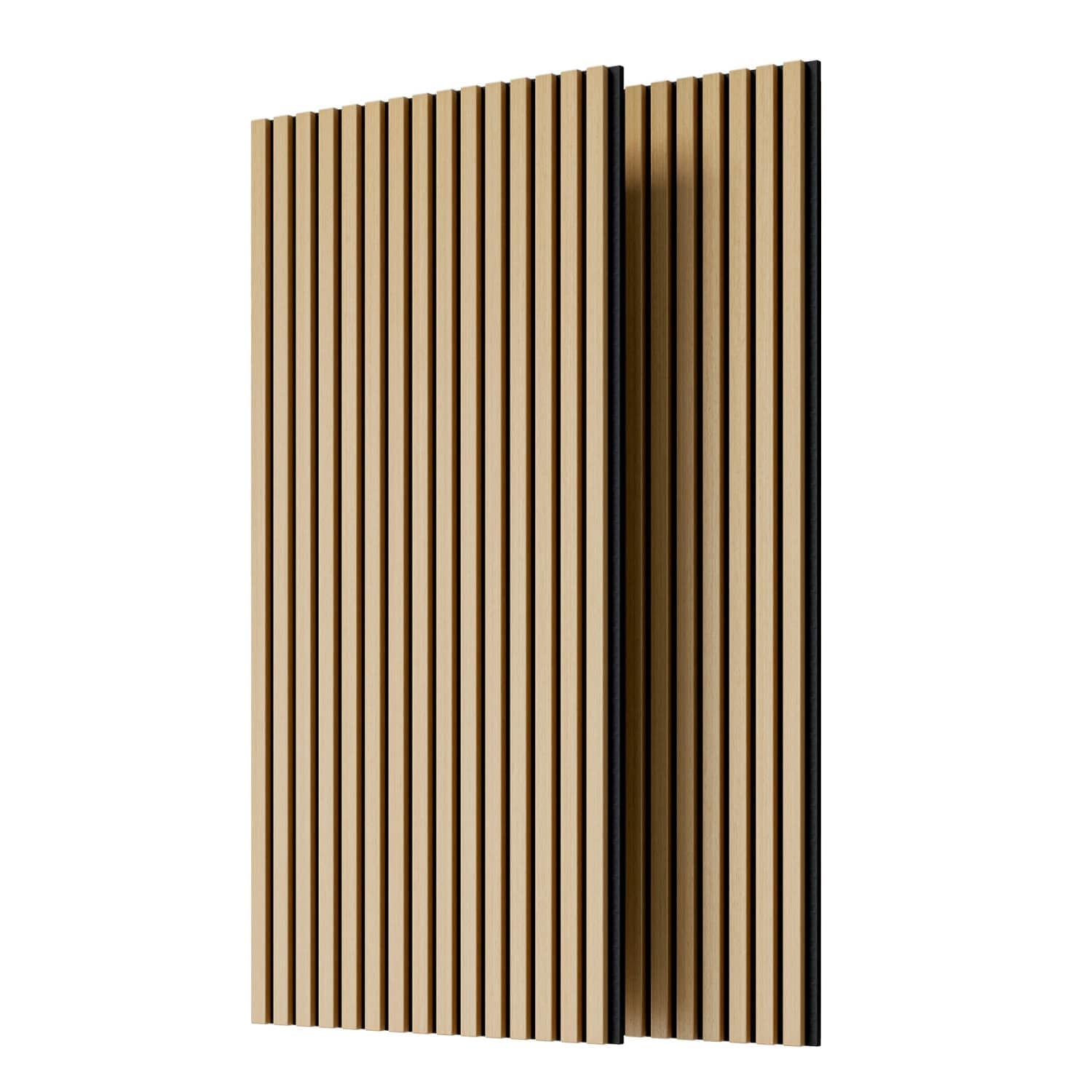 OGETFUUR 45.27-in x 23.62-in 2-Piece Wall Panels with 12mm MDF and High Density Polyester Fiber for Wall and Ceiling #L5ZQYA812MWP02