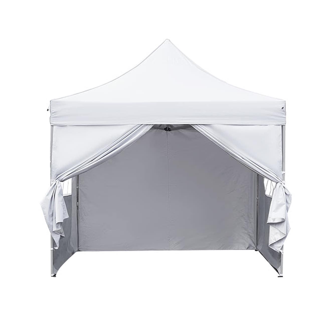 Ainfox WHGM77I44 10-ft x 10-ft White Square Pop-up Soft top Roof (Screen Included)