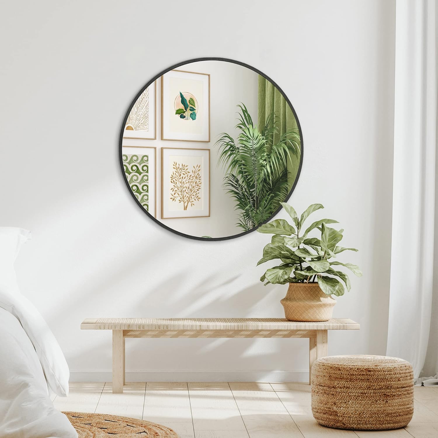 WELLFOR ALMR-22 Framed-Bath-Mirrors - View #2