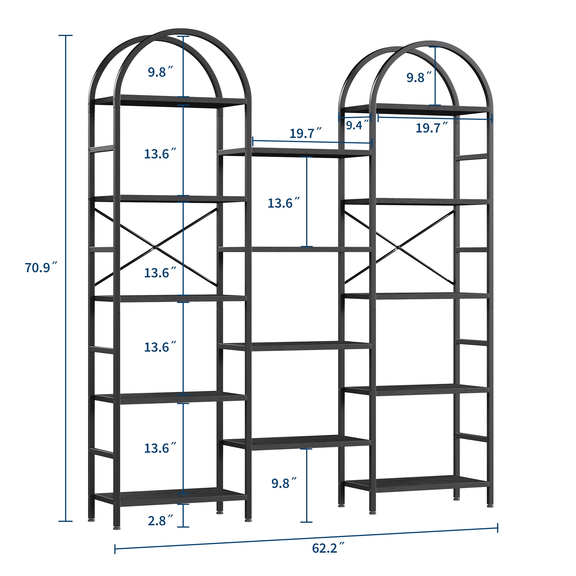 Garvee LIVE66-2771 bookcases - View #3