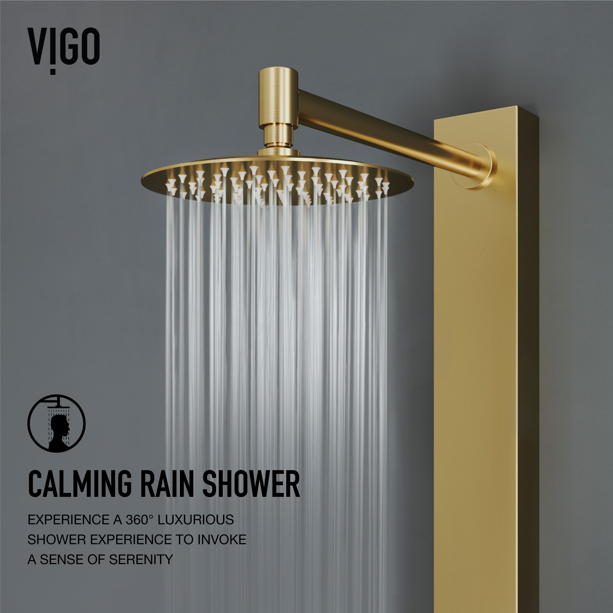 VIGO VG08016MG Fixed-Showerhead - View #7