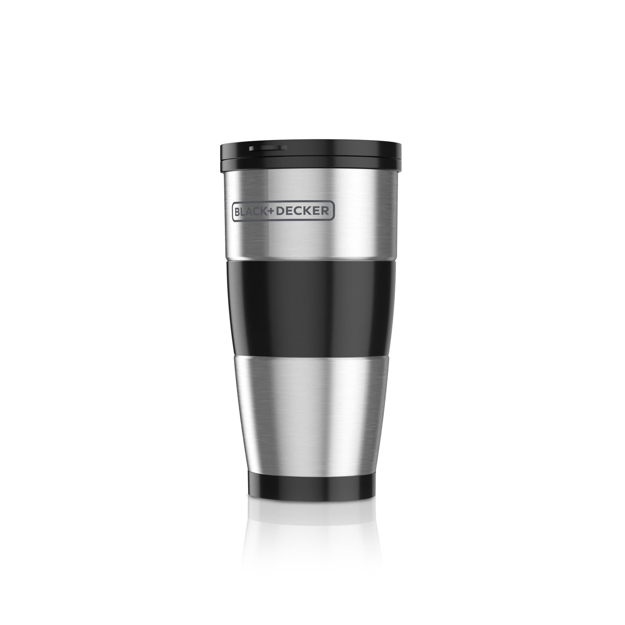 Best Buy: Black & Decker Home Cafe 1-Cup Coffeemaker with Stainless-Steel  Travel Mug Black/Stainless-Steel HCC70