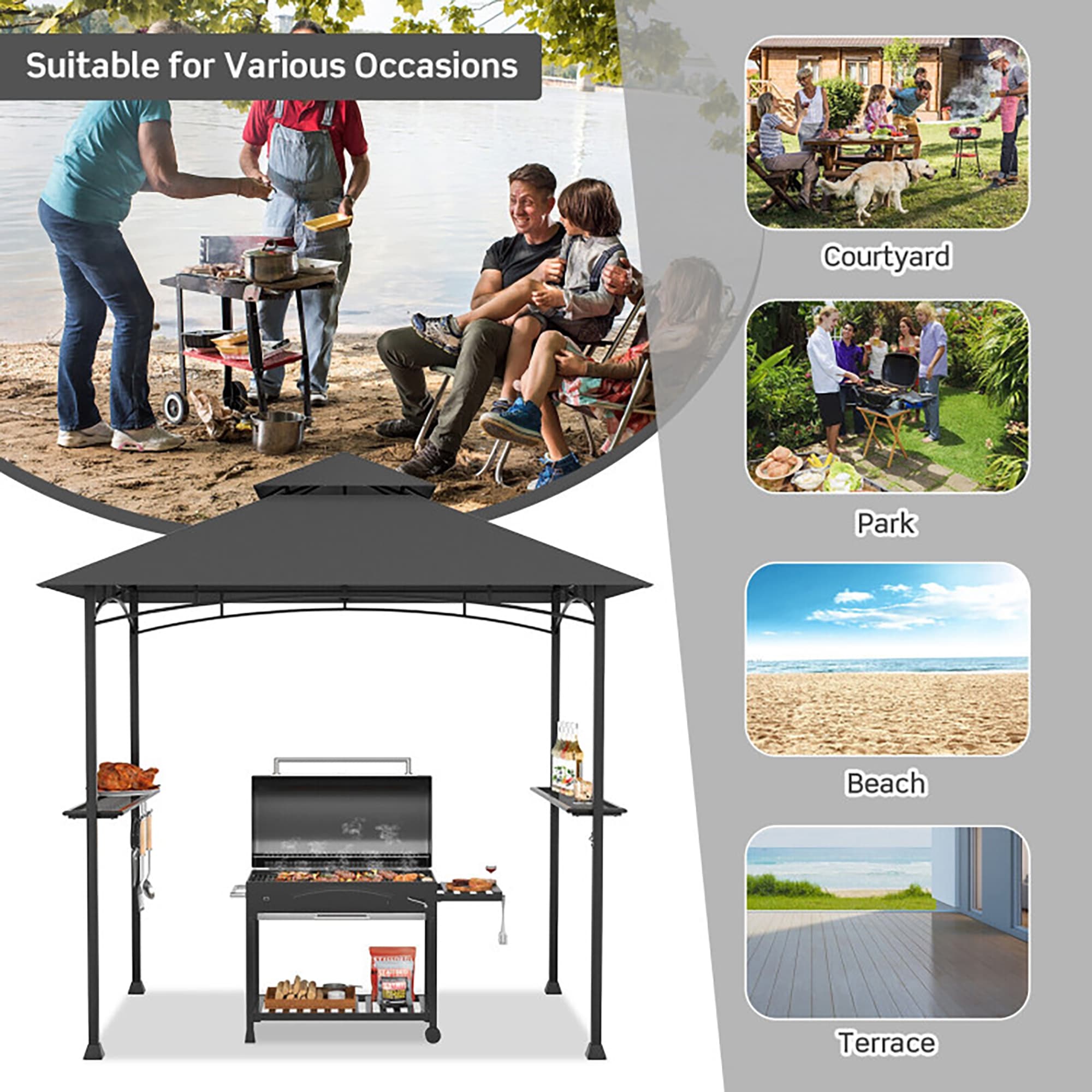 CASAINC WF-W41918148 Wood-Resin-Gazebos - View #5