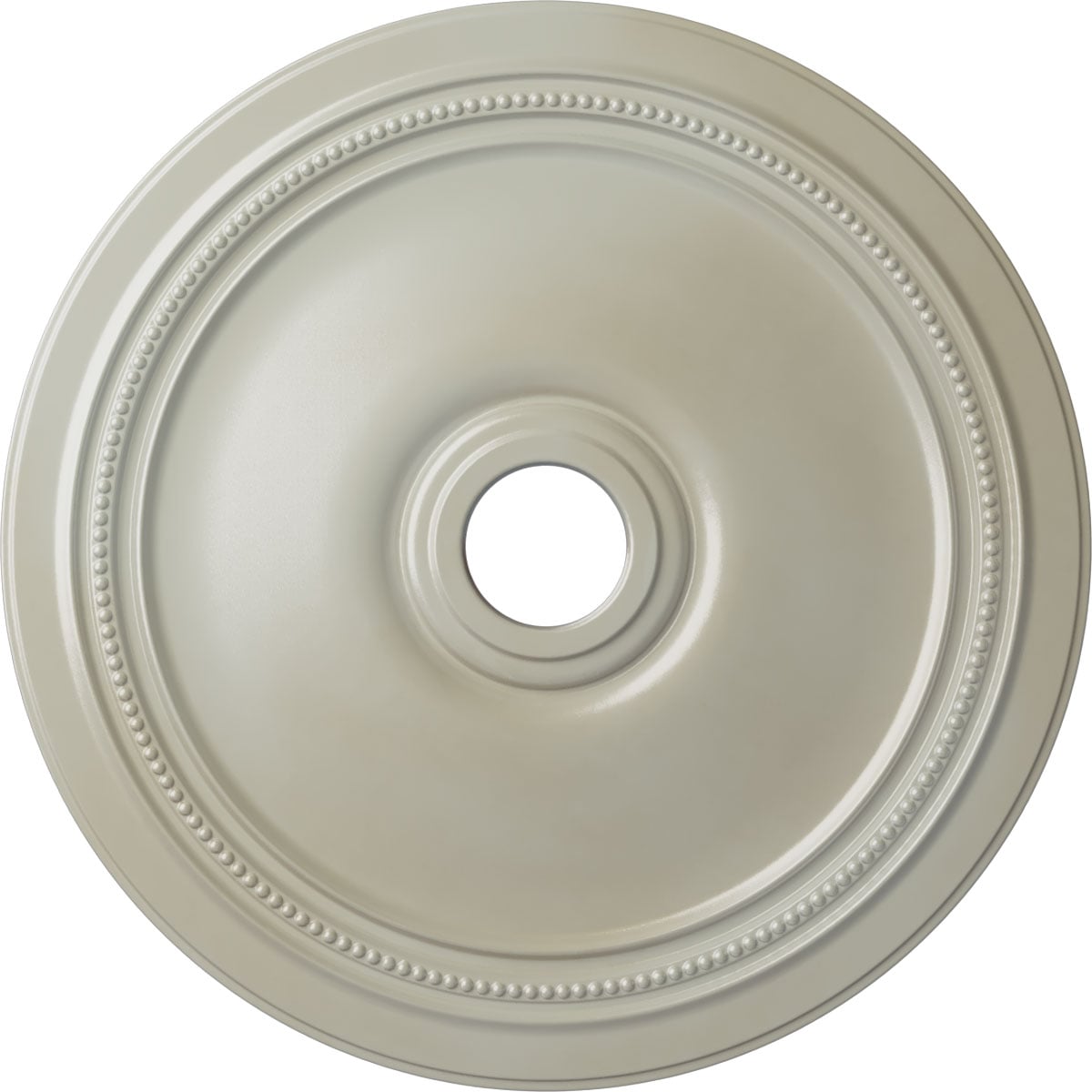 Ekena Millwork CM24DIFBS Diane 24-in W x 24-in L Painted Flash Blue Polyurethane Whole Ceiling Medallion