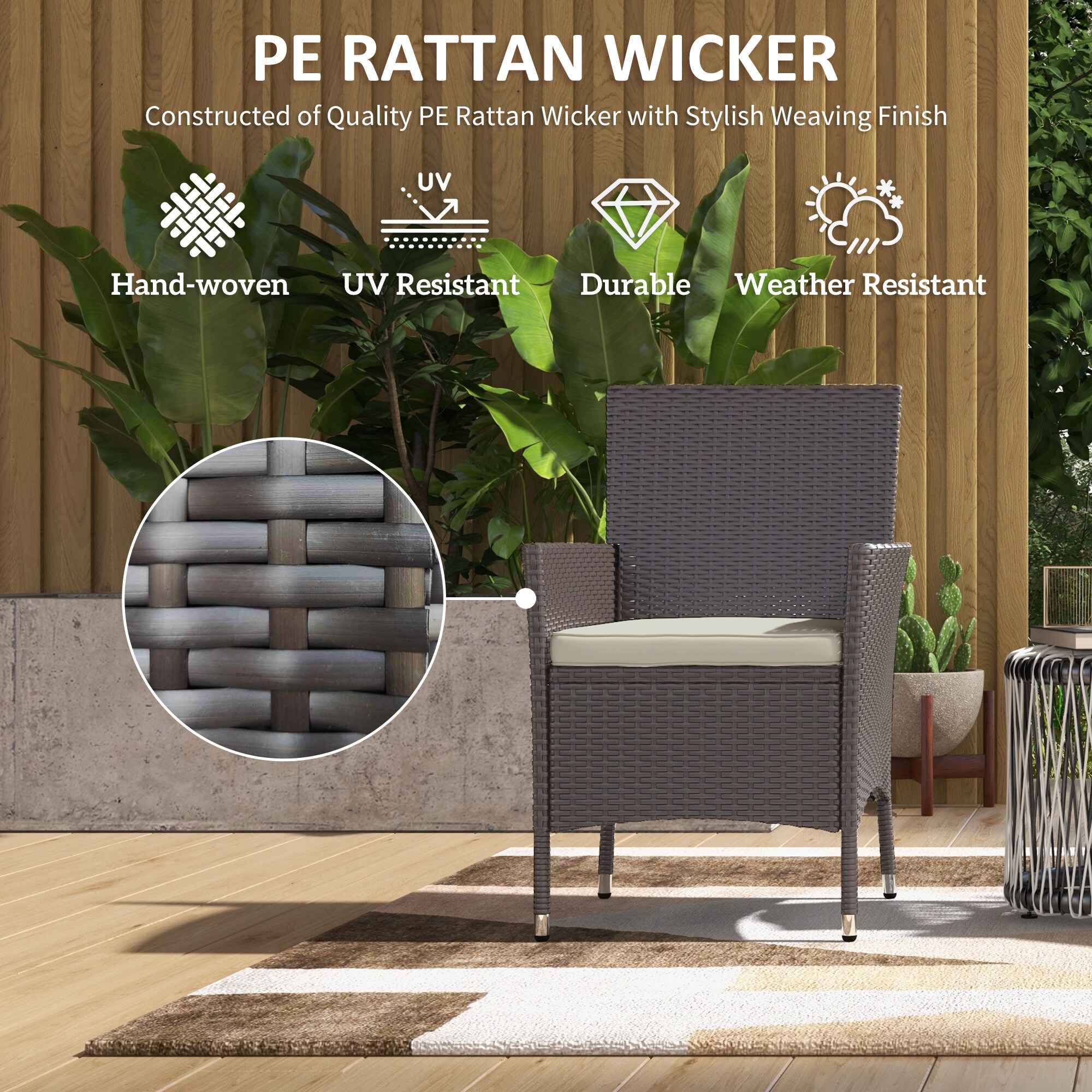 Outsunny 01-0594 Patio-Dining-Sets - View #5