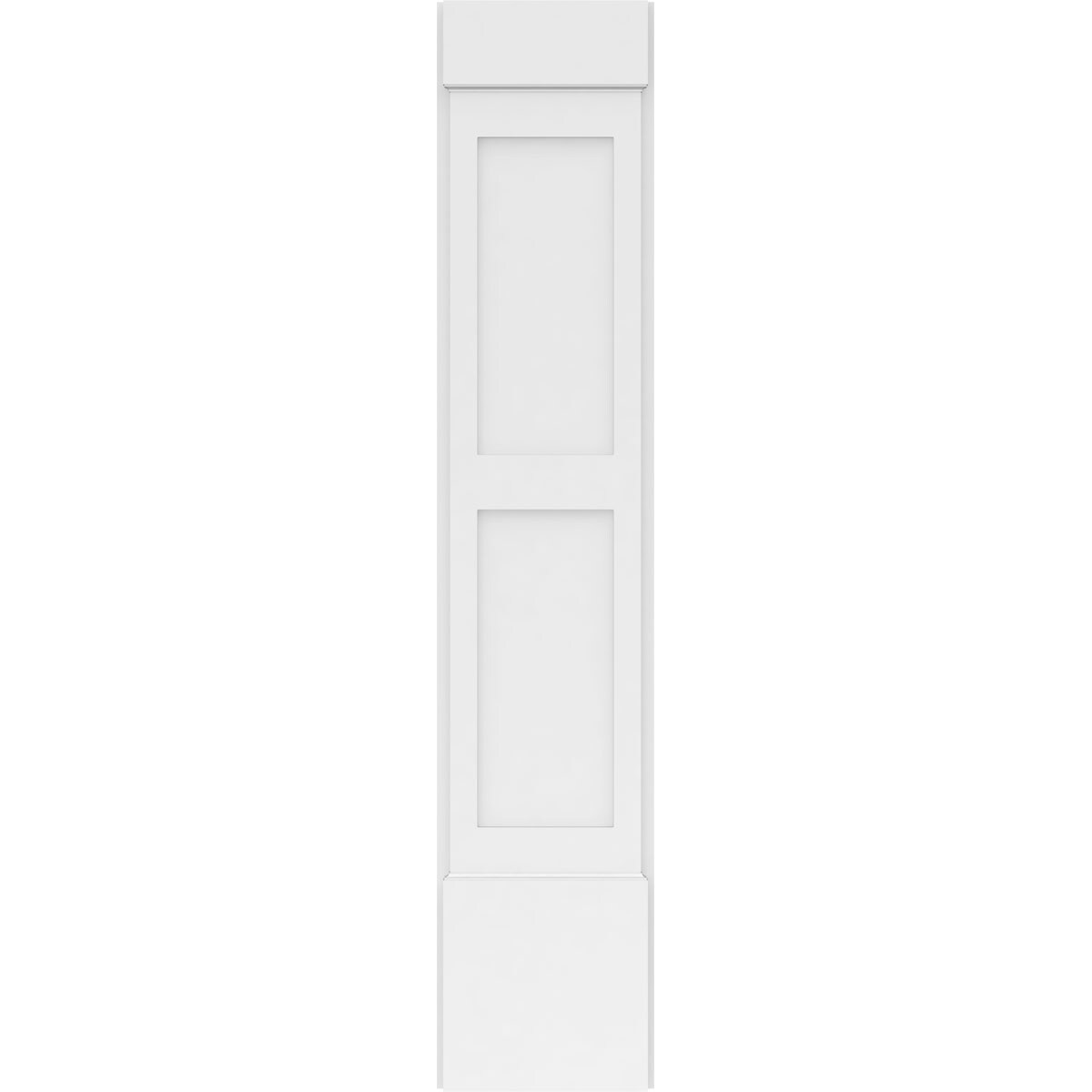 Ekena Millwork PILP12X060DFP01-2 Entry-Door-Casing-Accents - View #3