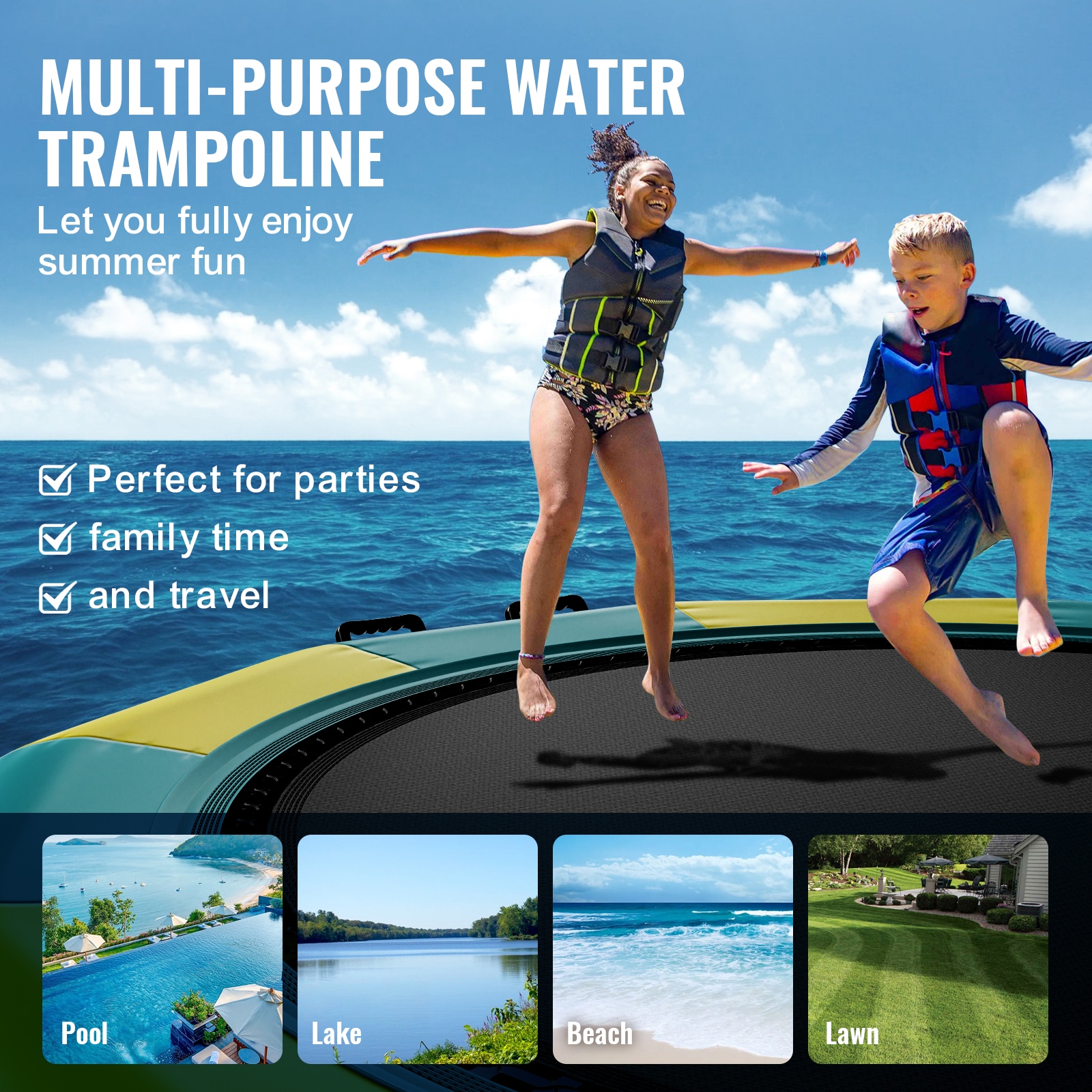 VEVOR BTKSSBCHLS13PC2W5V1 trampolines - View #7