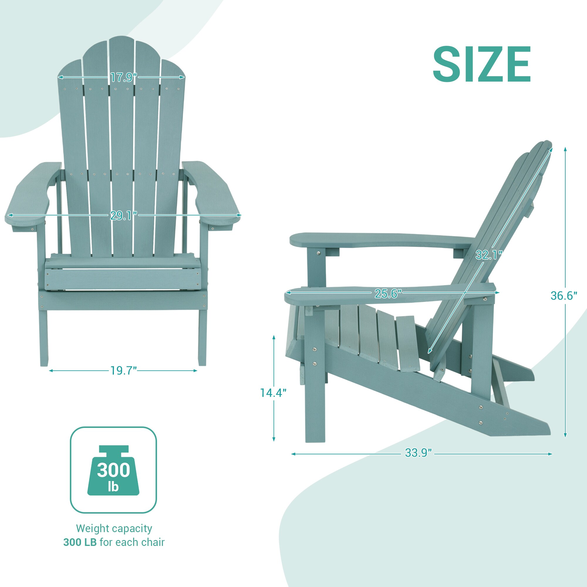 ACEGOSES LW-L3-66-LB-2 Patio-Chairs - View #2